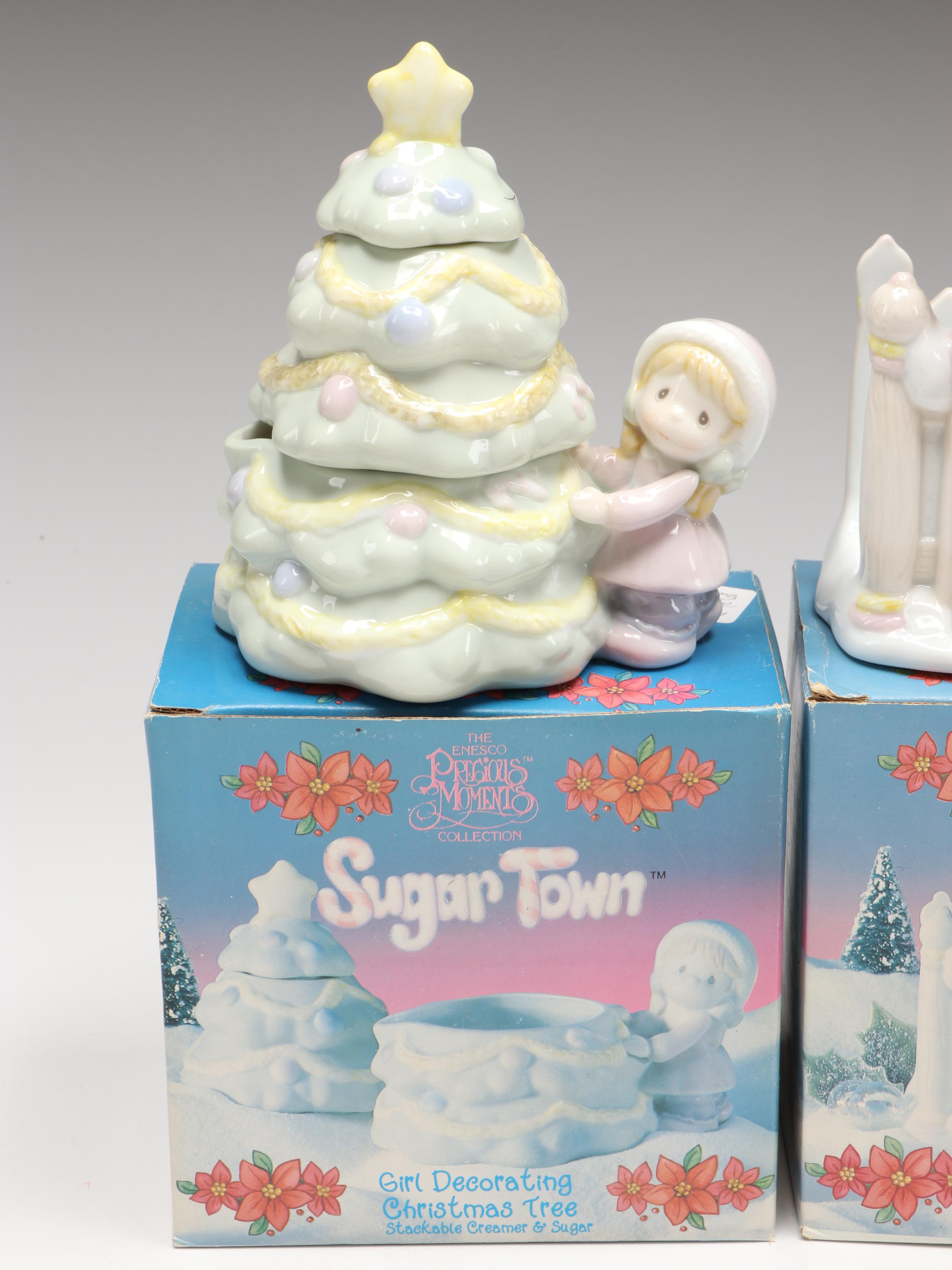 Pleasant Company "Bitty Baby" with Accessories and Precious Moments Tableware