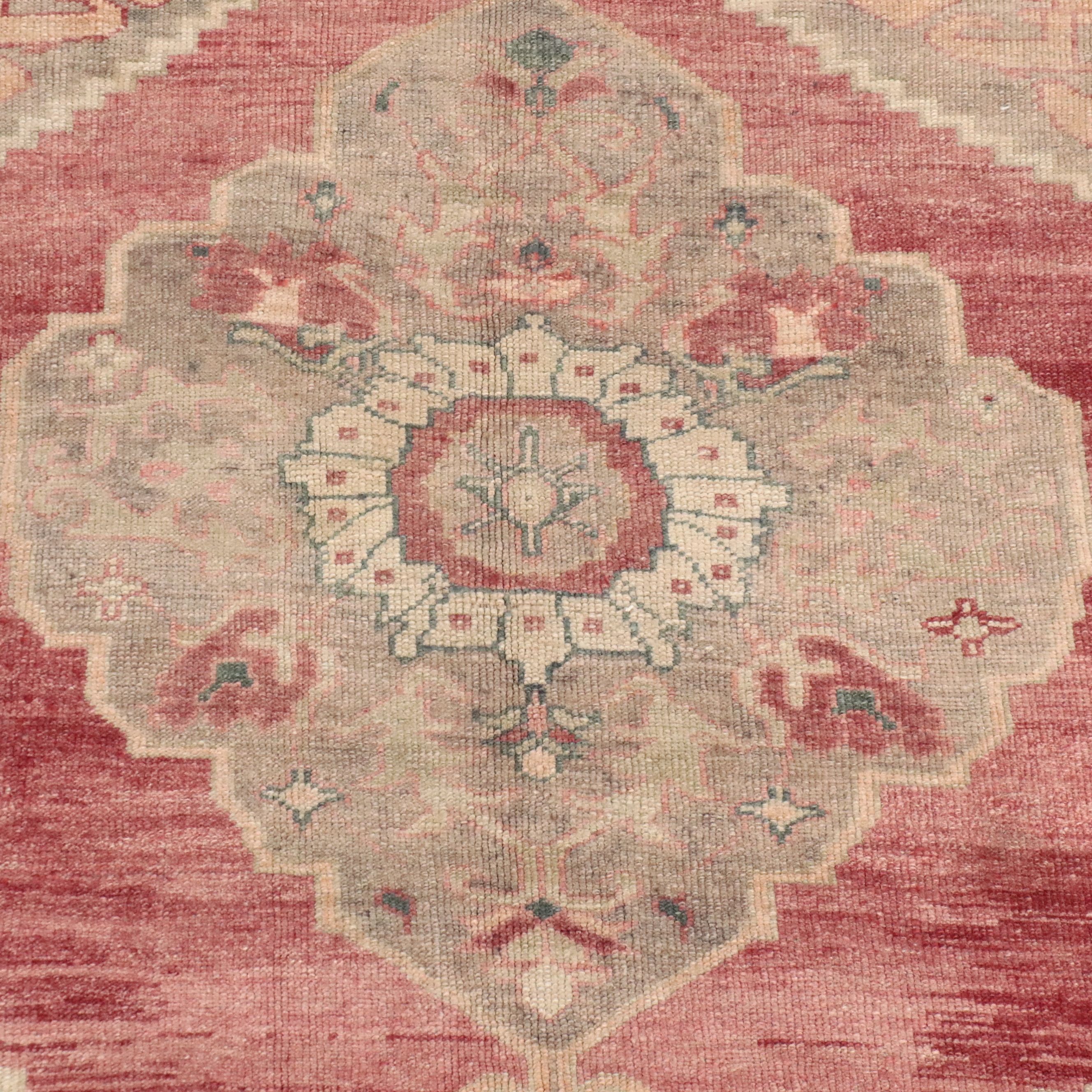 5' x 10'10 Hand-Knotted Turkish Anatolian Area Rug