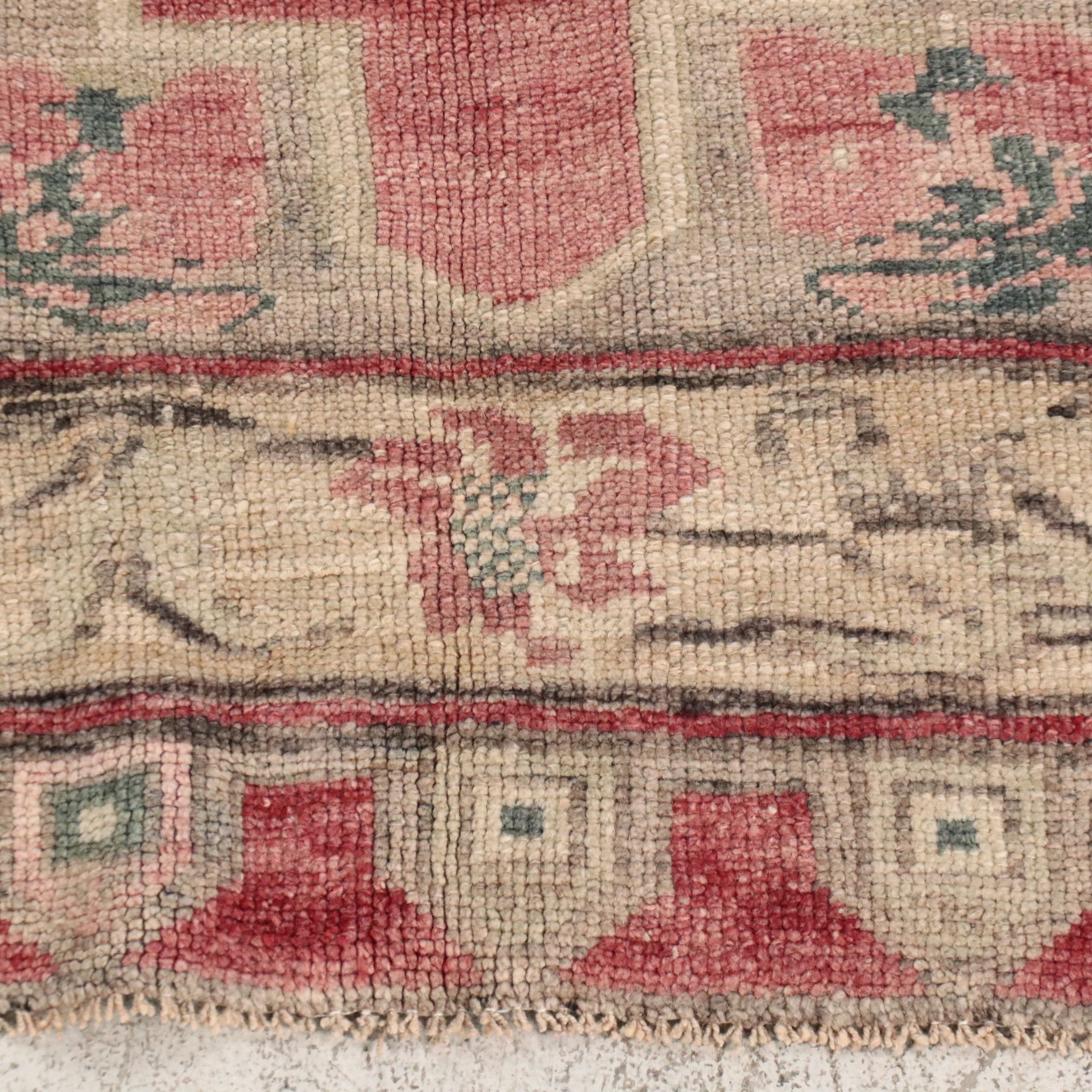 5' x 10'10 Hand-Knotted Turkish Anatolian Area Rug