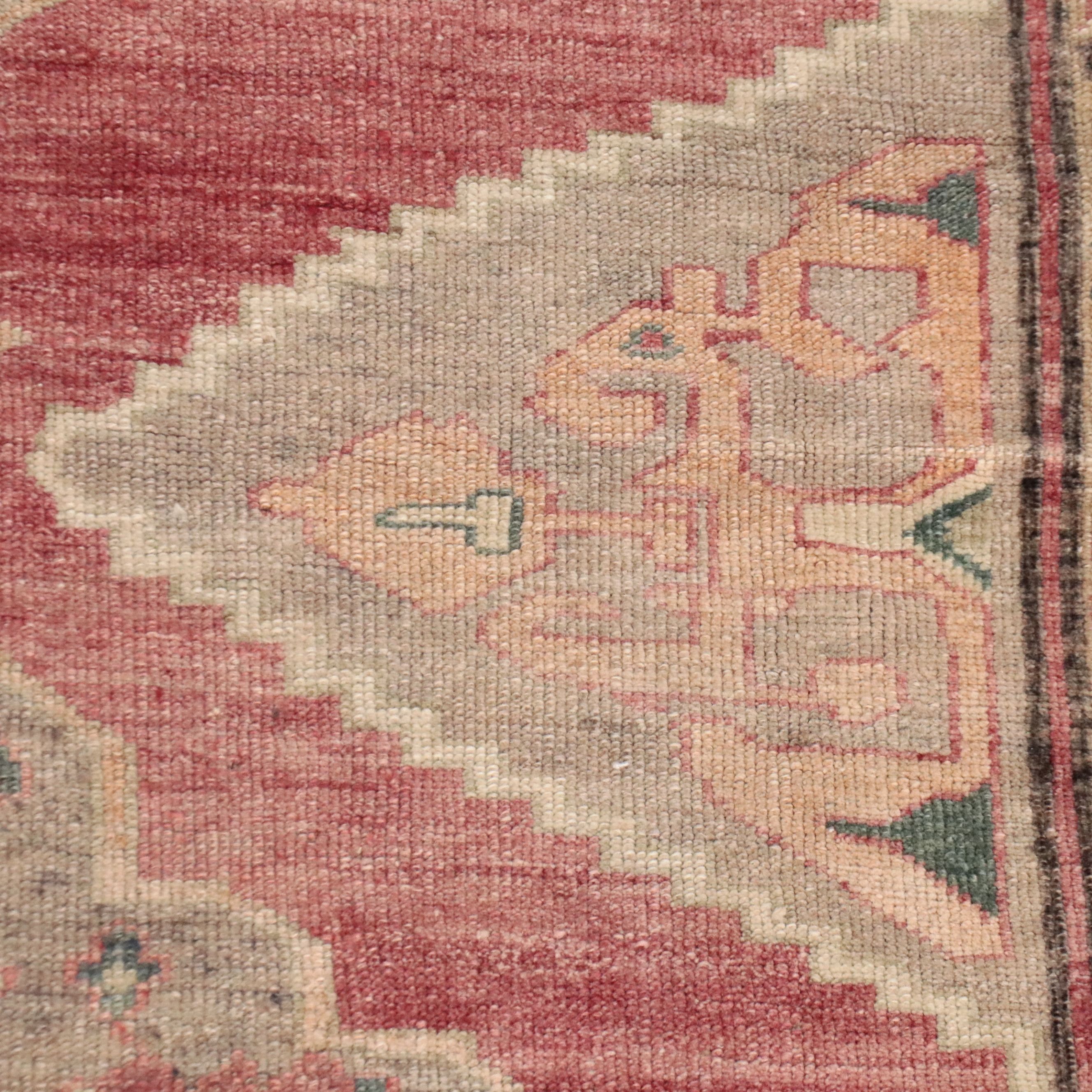 5' x 10'10 Hand-Knotted Turkish Anatolian Area Rug