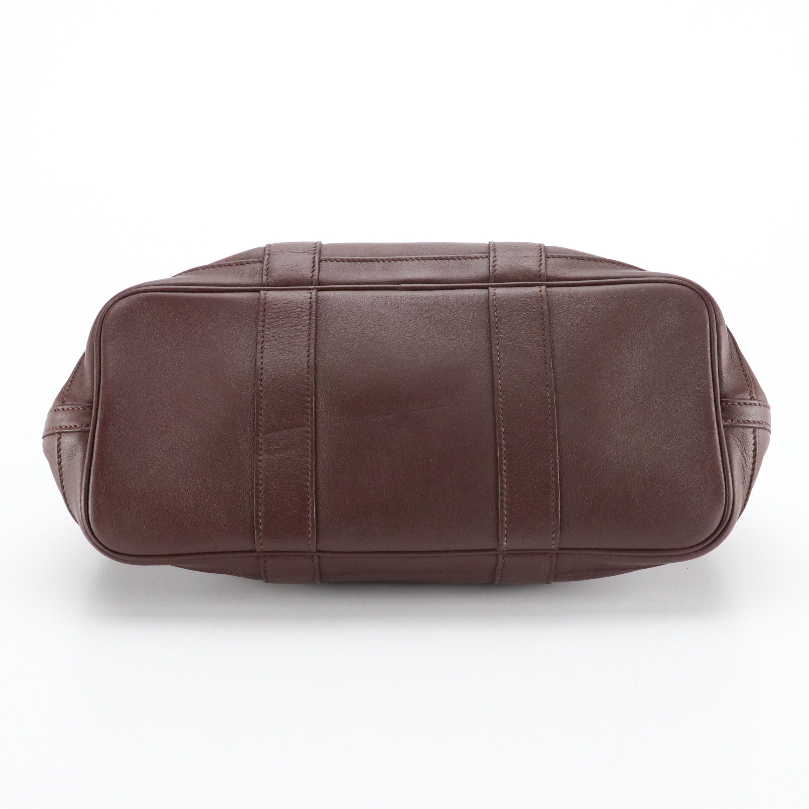 Hermès Garden Party 30 Tote in Chocolate Brown Leather