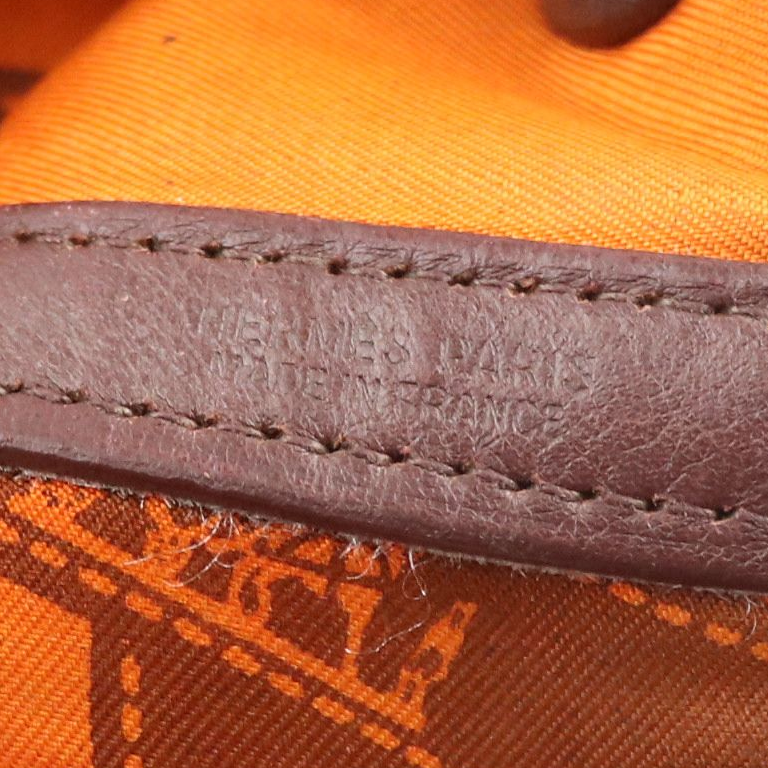 Hermès Garden Party 30 Tote in Chocolate Brown Leather