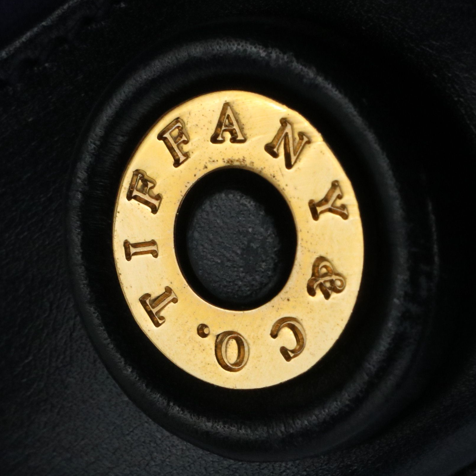 Tiffany & Co. Chain Link Bucket Bag in Blue Suede and Leather