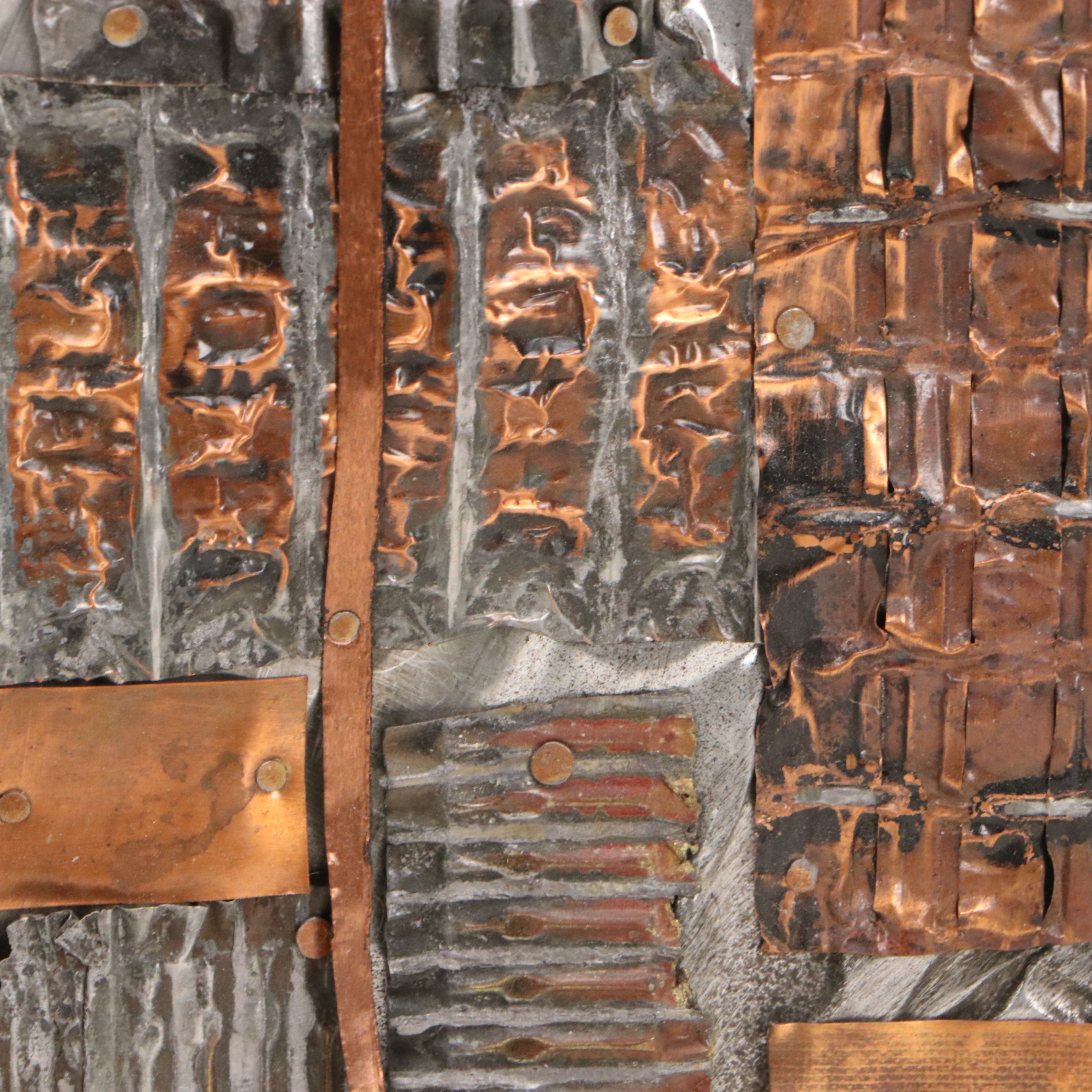 Olga Folda Stepanek Metalwork Abstract Sculpture