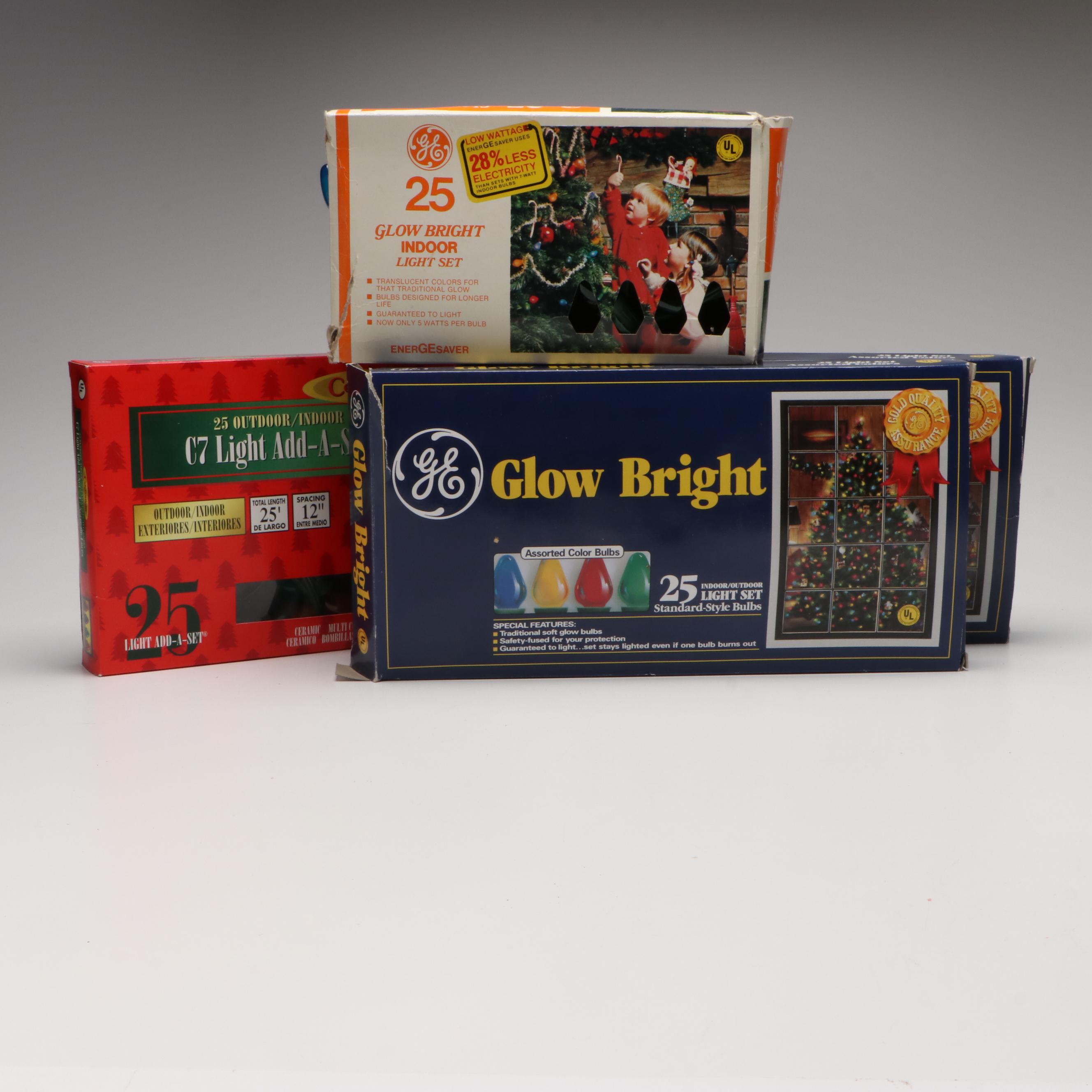 GE Cool Bright with Other Indoor and Outdoor String Lights