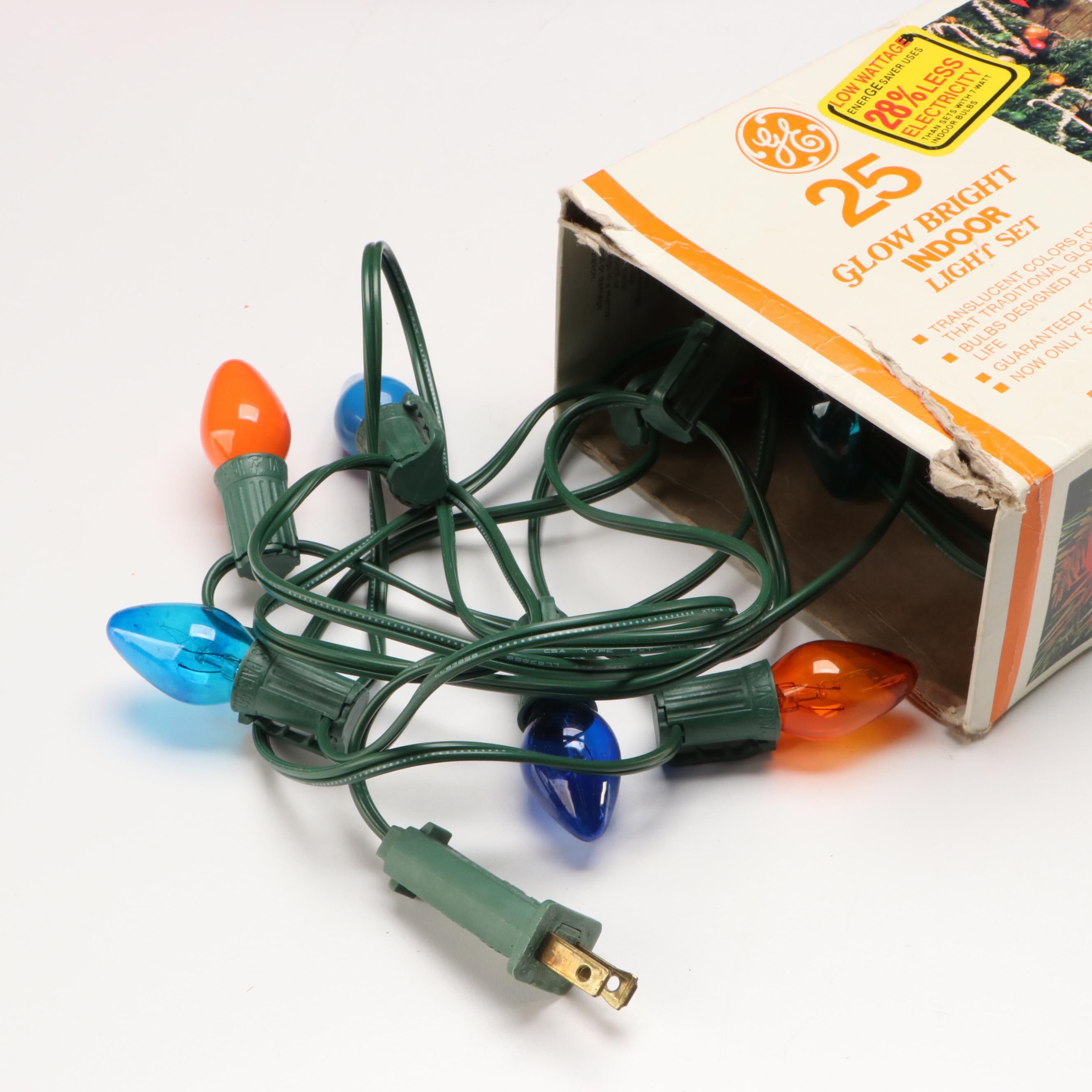 GE Cool Bright with Other Indoor and Outdoor String Lights