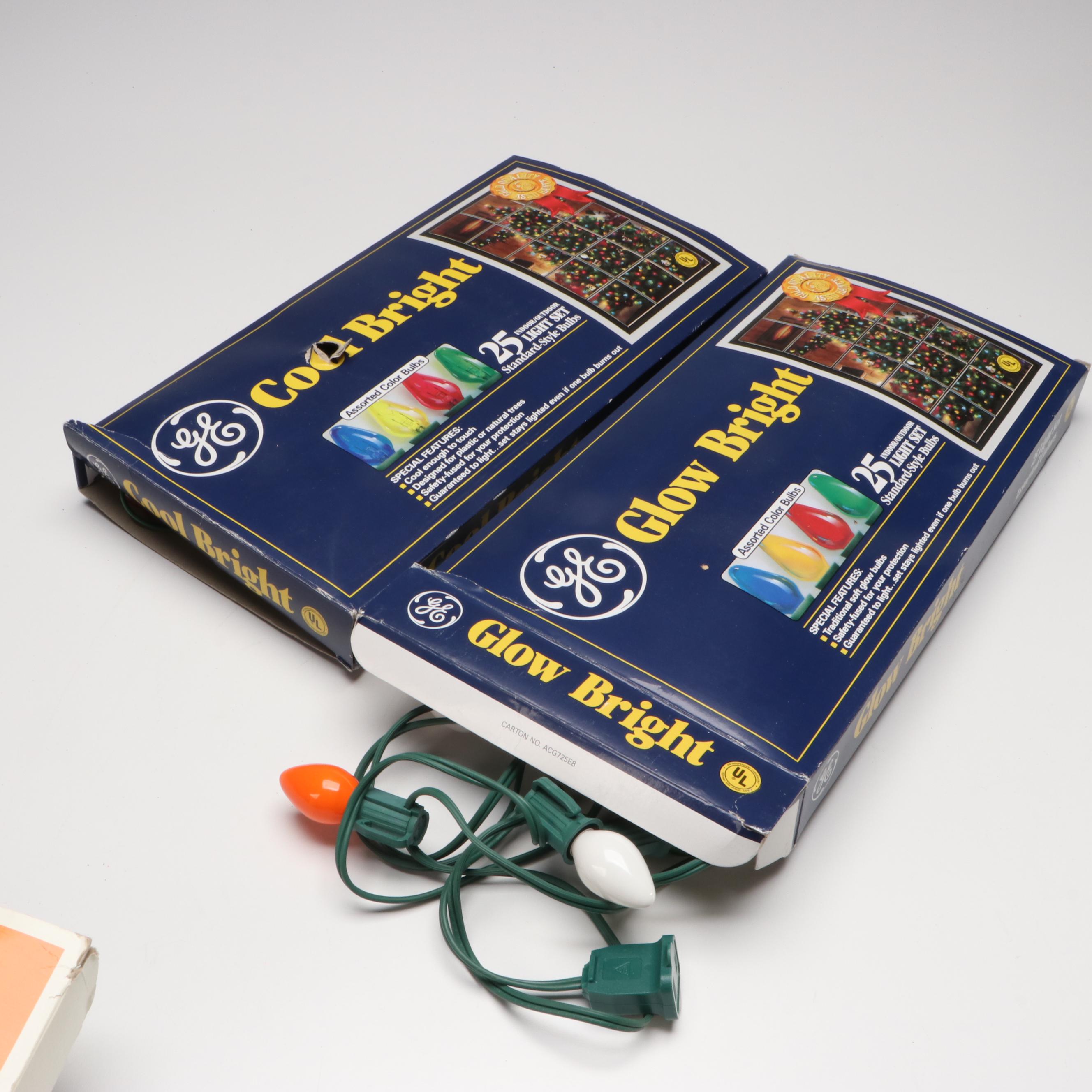 GE Cool Bright with Other Indoor and Outdoor String Lights