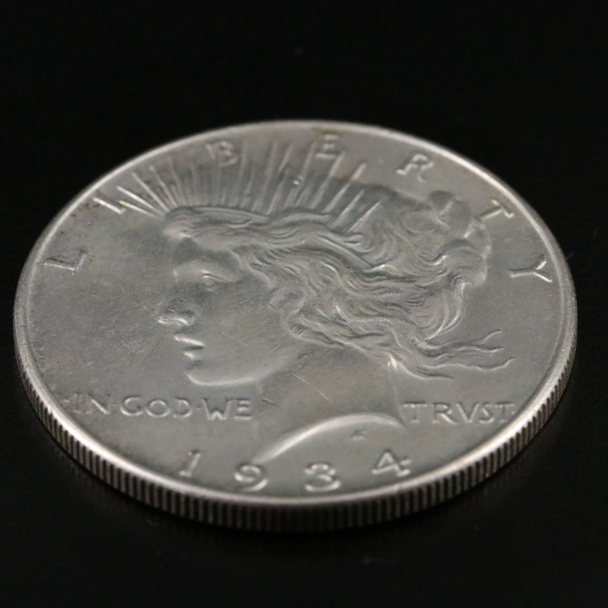 1934 Peace Silver Dollar