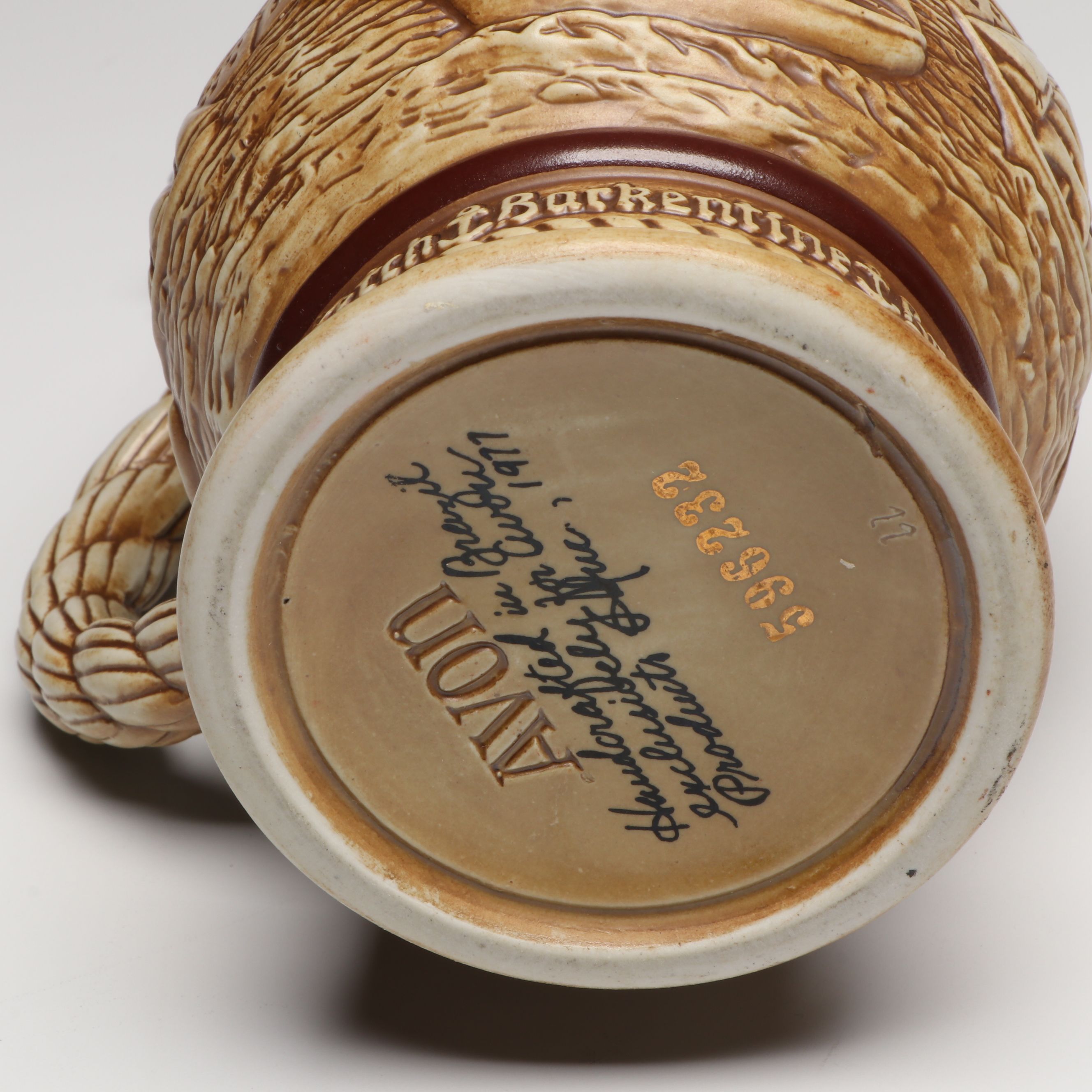 Avon Brazilian Nautical and Wildlife Themed Steins with Other Handmade Beer Mugs