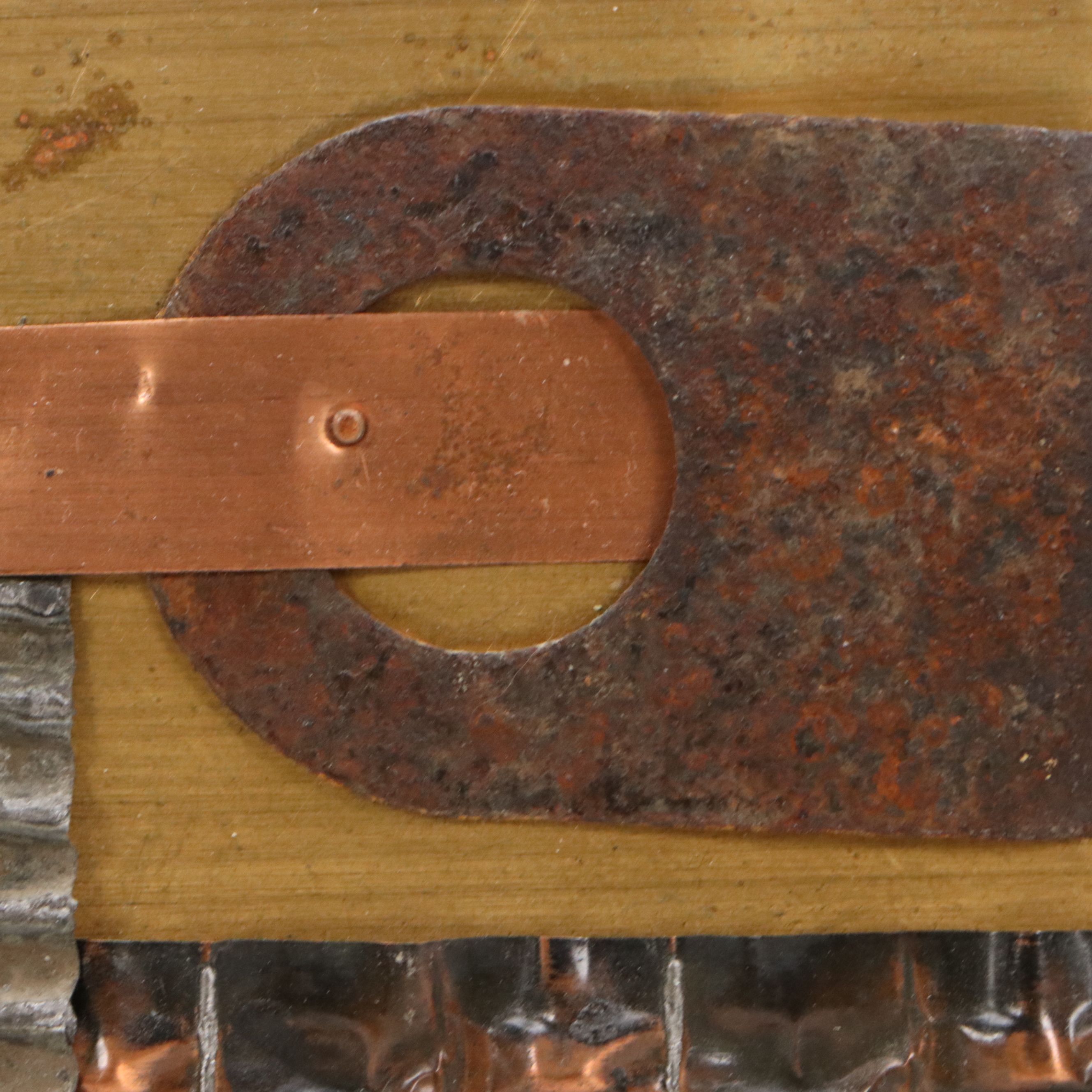 Olga Folda Stepanek Metalwork Abstract Sculpture