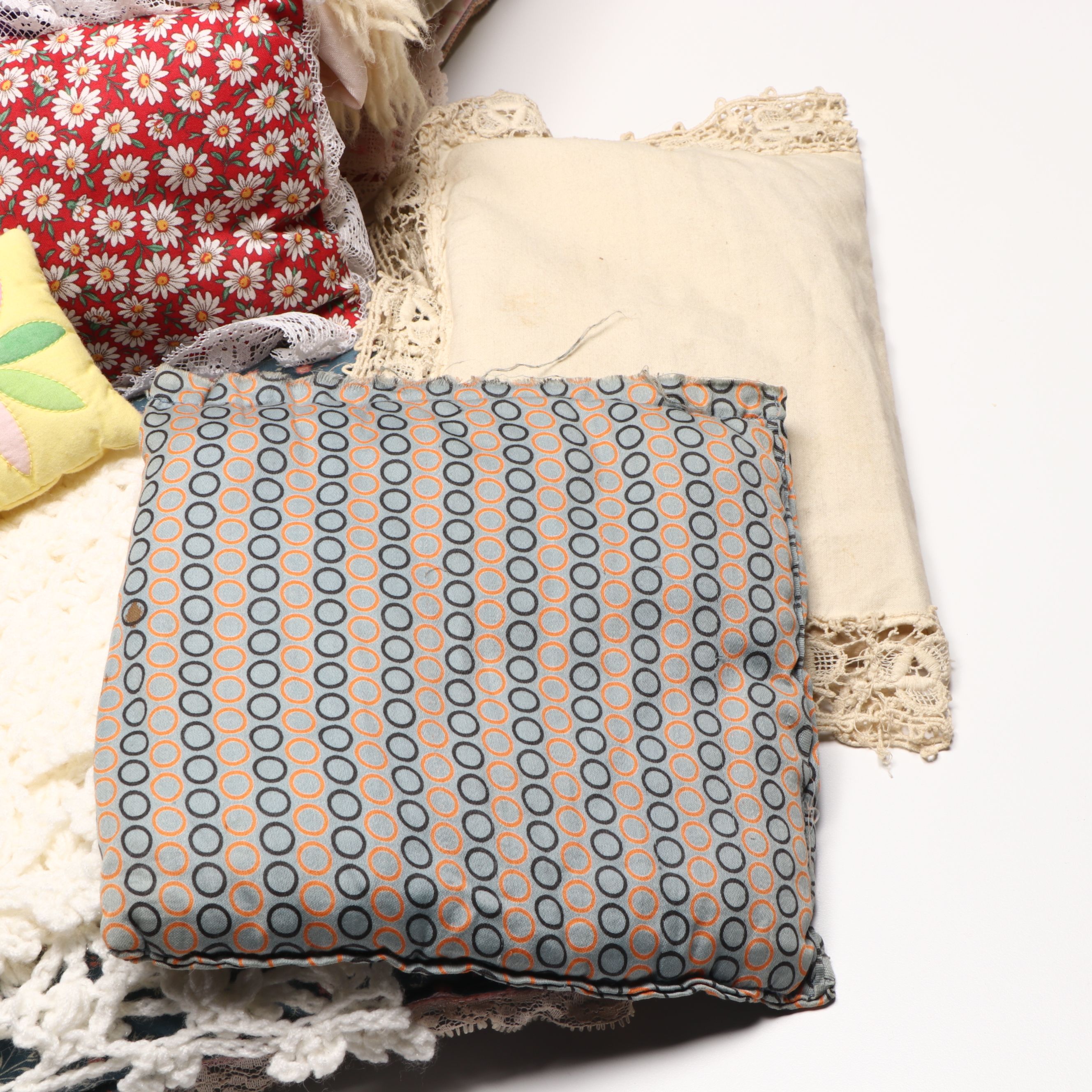 Dolly's Own, American Girl and Other Doll Sized Bedding, Late 20th Century