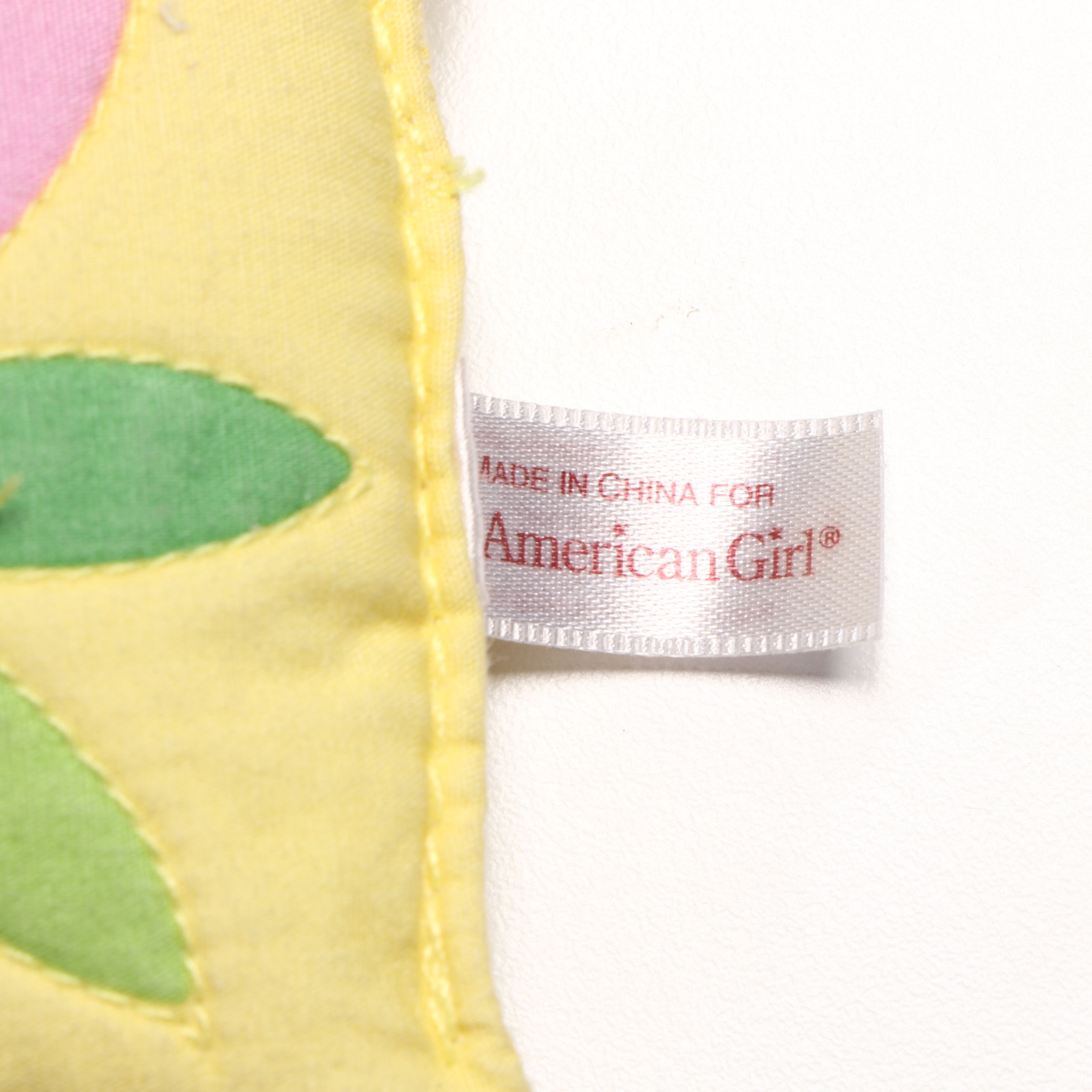 Dolly's Own, American Girl and Other Doll Sized Bedding, Late 20th Century