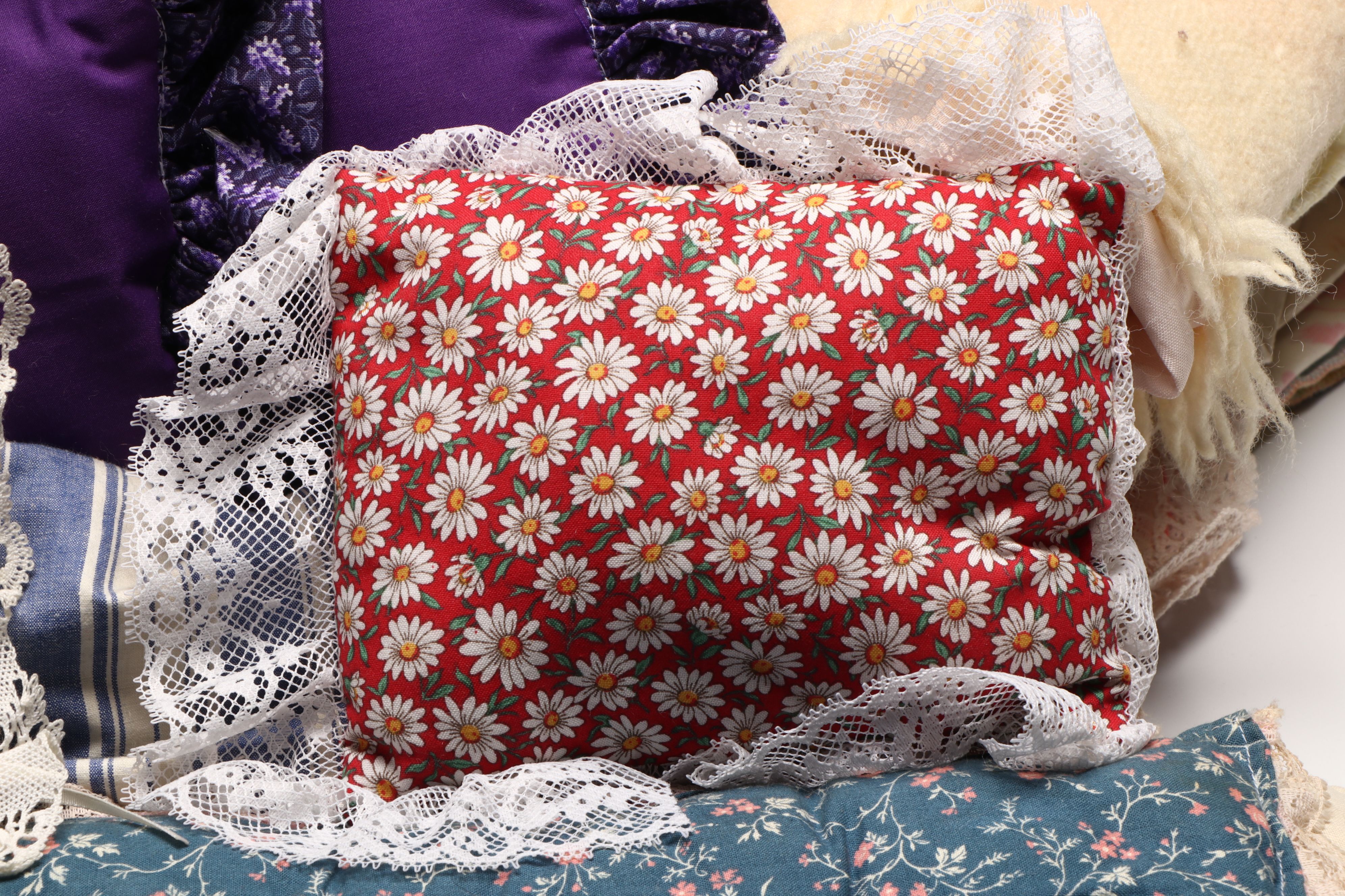 Dolly's Own, American Girl and Other Doll Sized Bedding, Late 20th Century