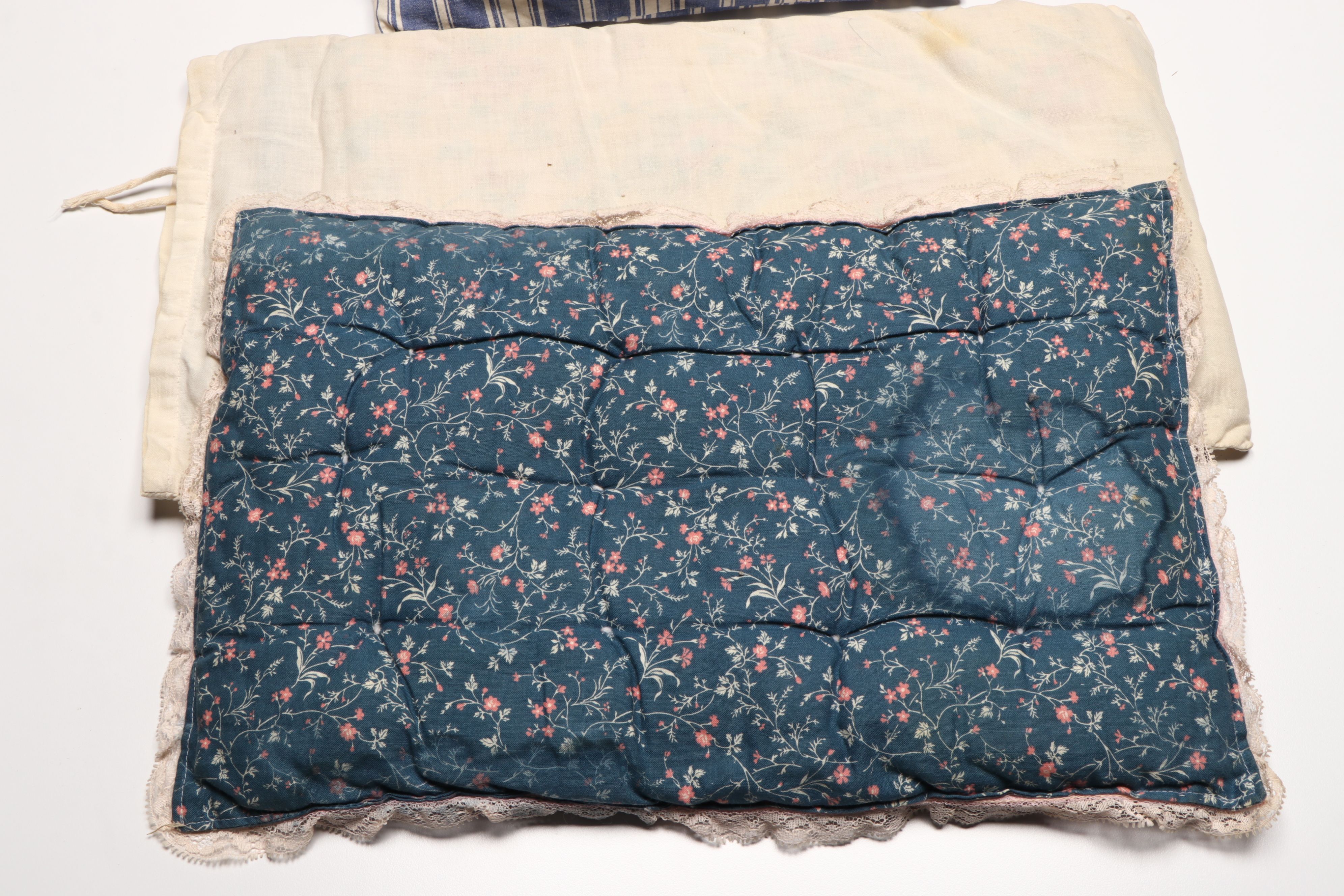 Dolly's Own, American Girl and Other Doll Sized Bedding, Late 20th Century