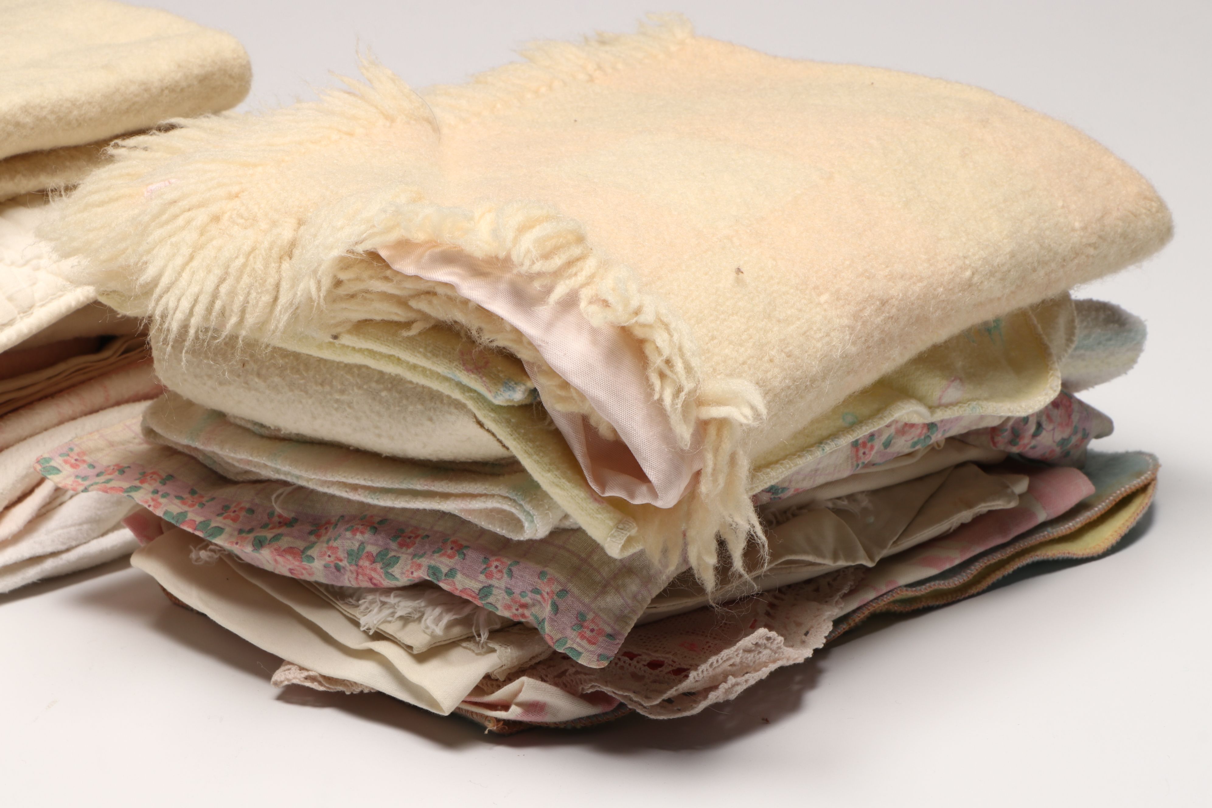 Dolly's Own, American Girl and Other Doll Sized Bedding, Late 20th Century