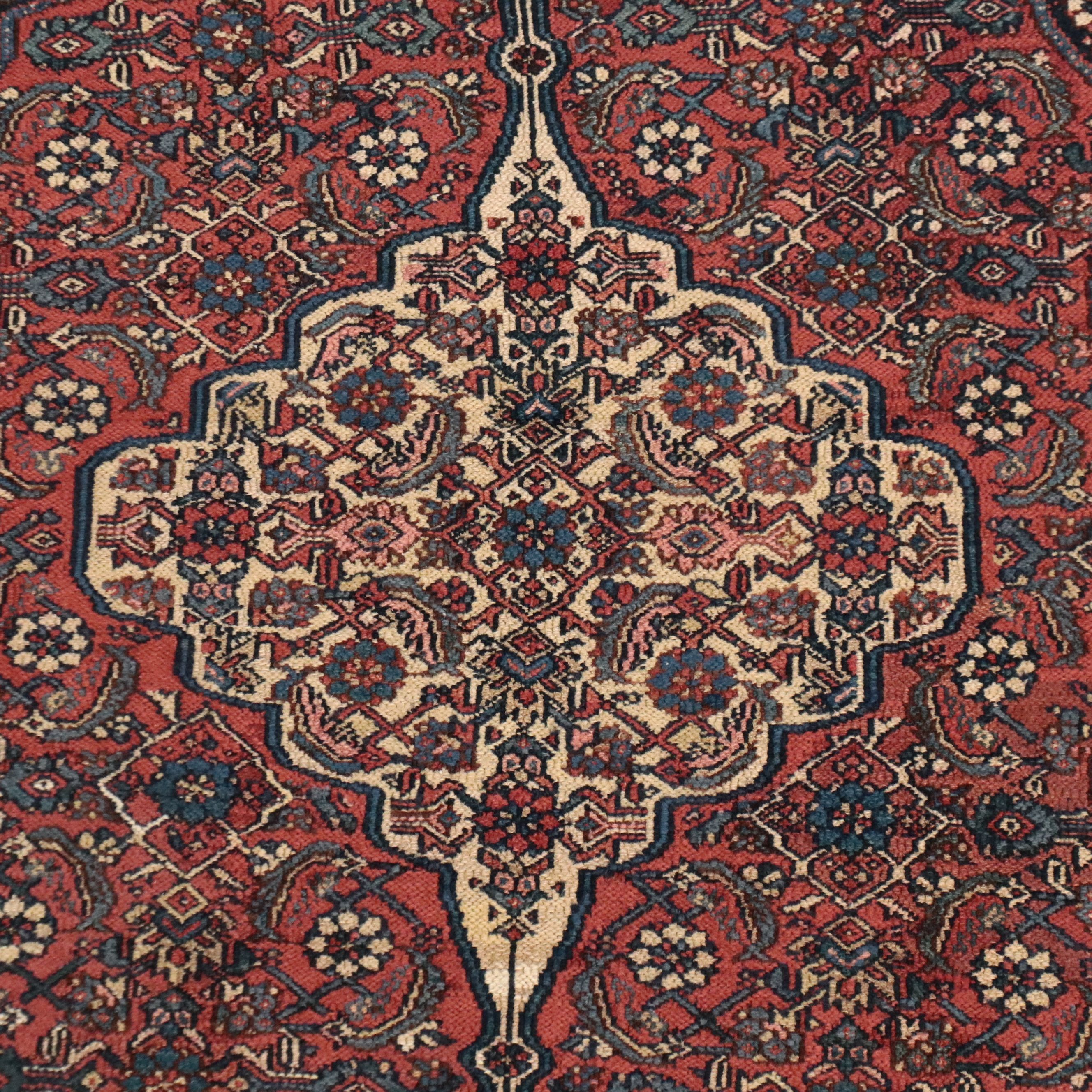 4' x 6'5 Hand-Knotted Persian Malayer Area Rug