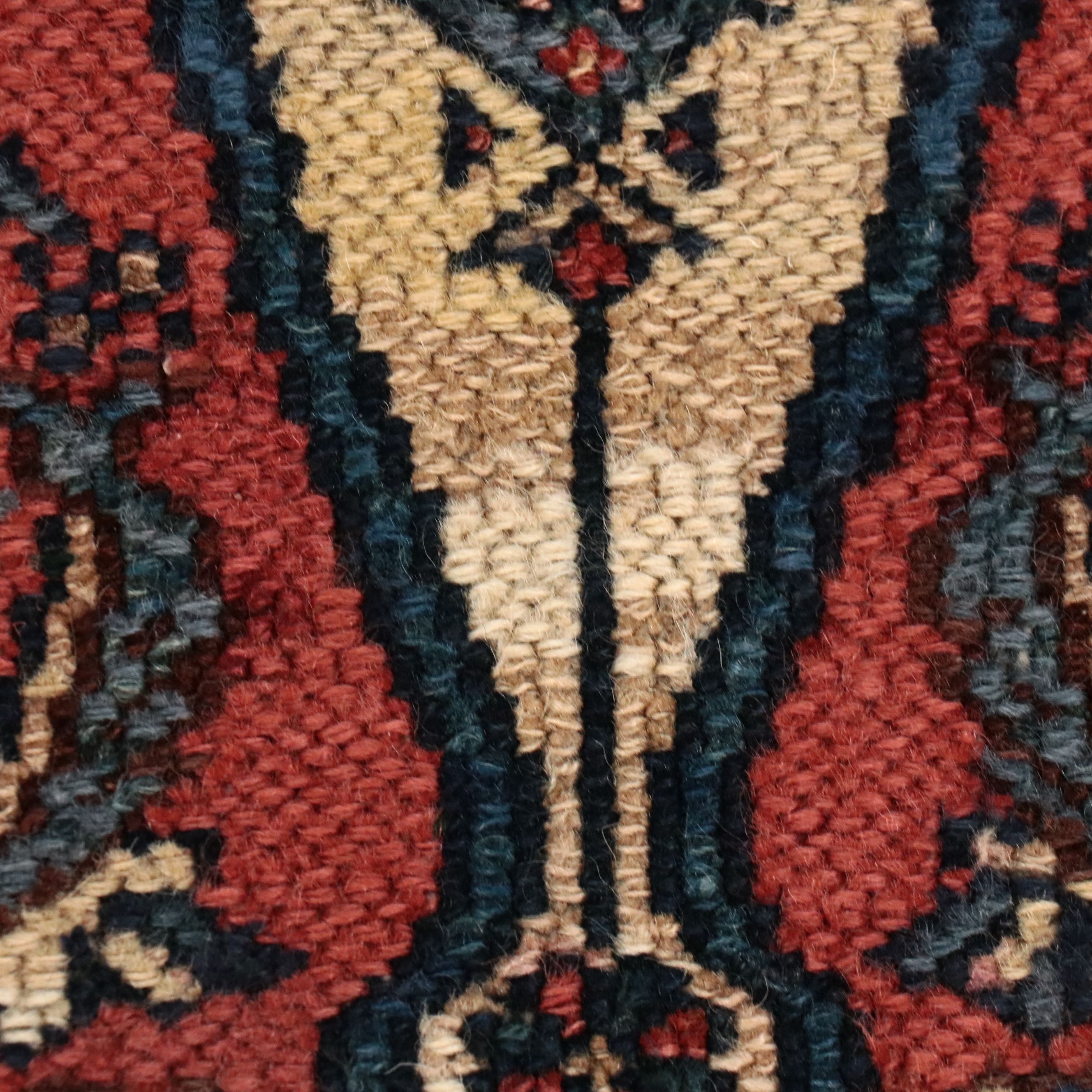 4' x 6'5 Hand-Knotted Persian Malayer Area Rug