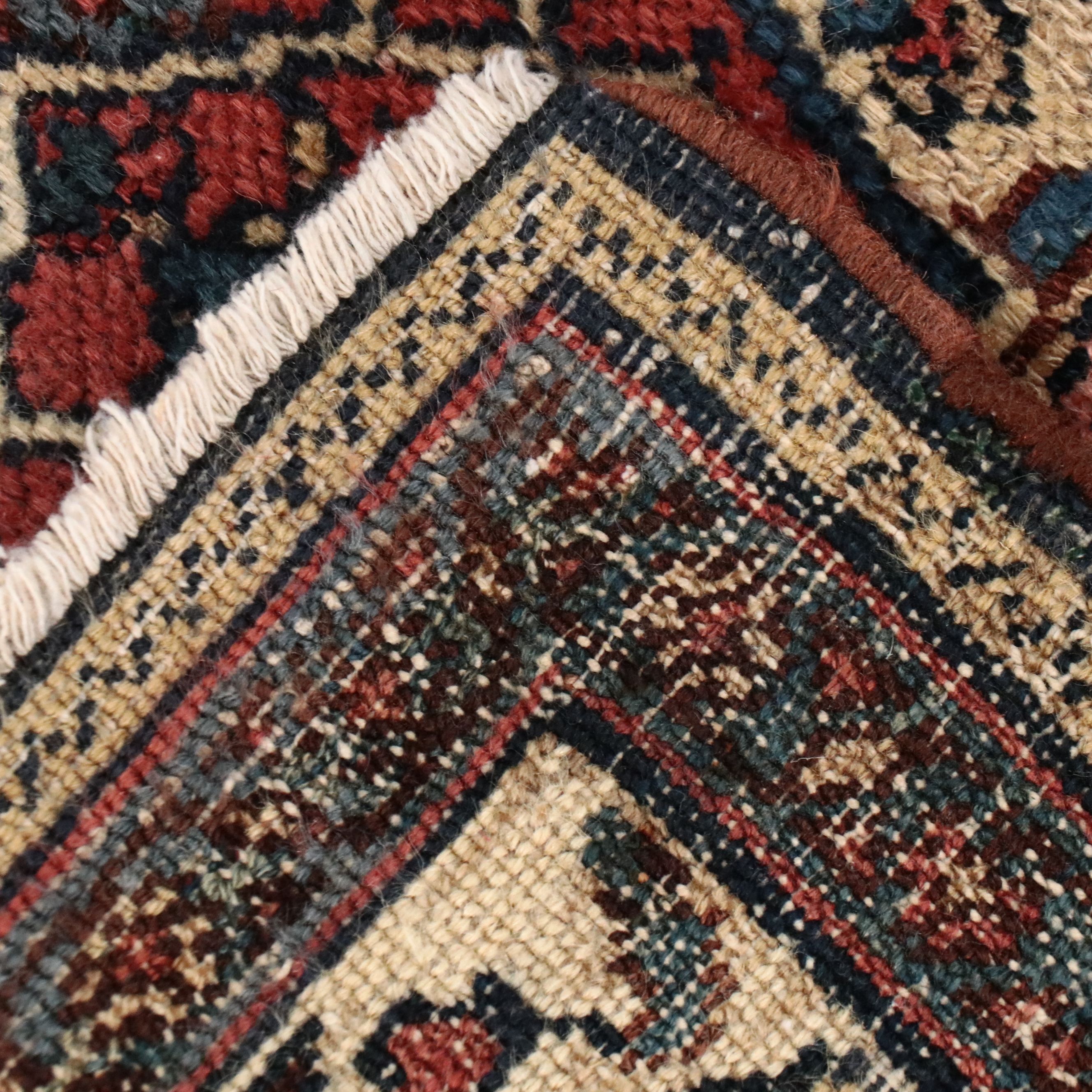 4' x 6'5 Hand-Knotted Persian Malayer Area Rug