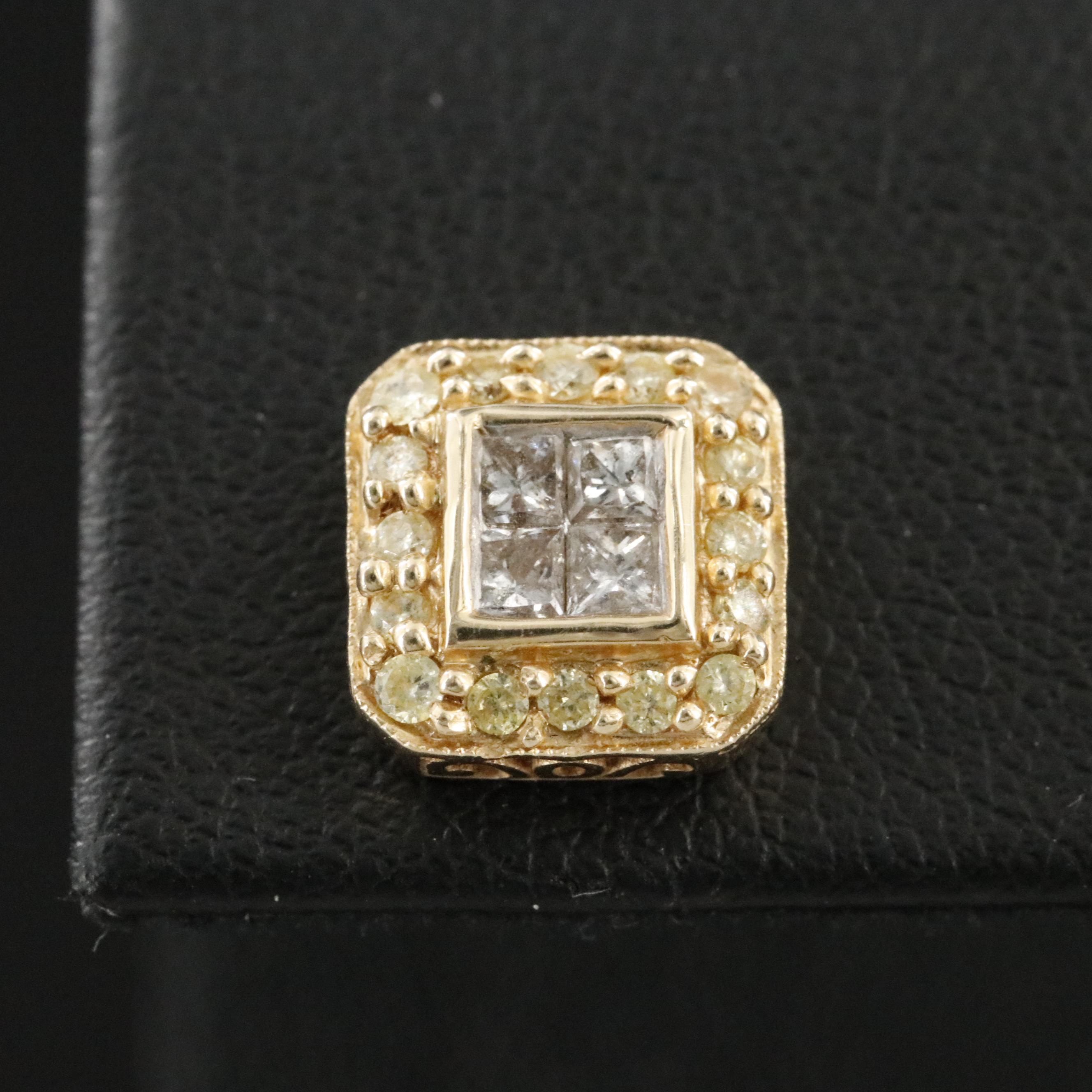 14K 0.87 CTW Diamond Earrings