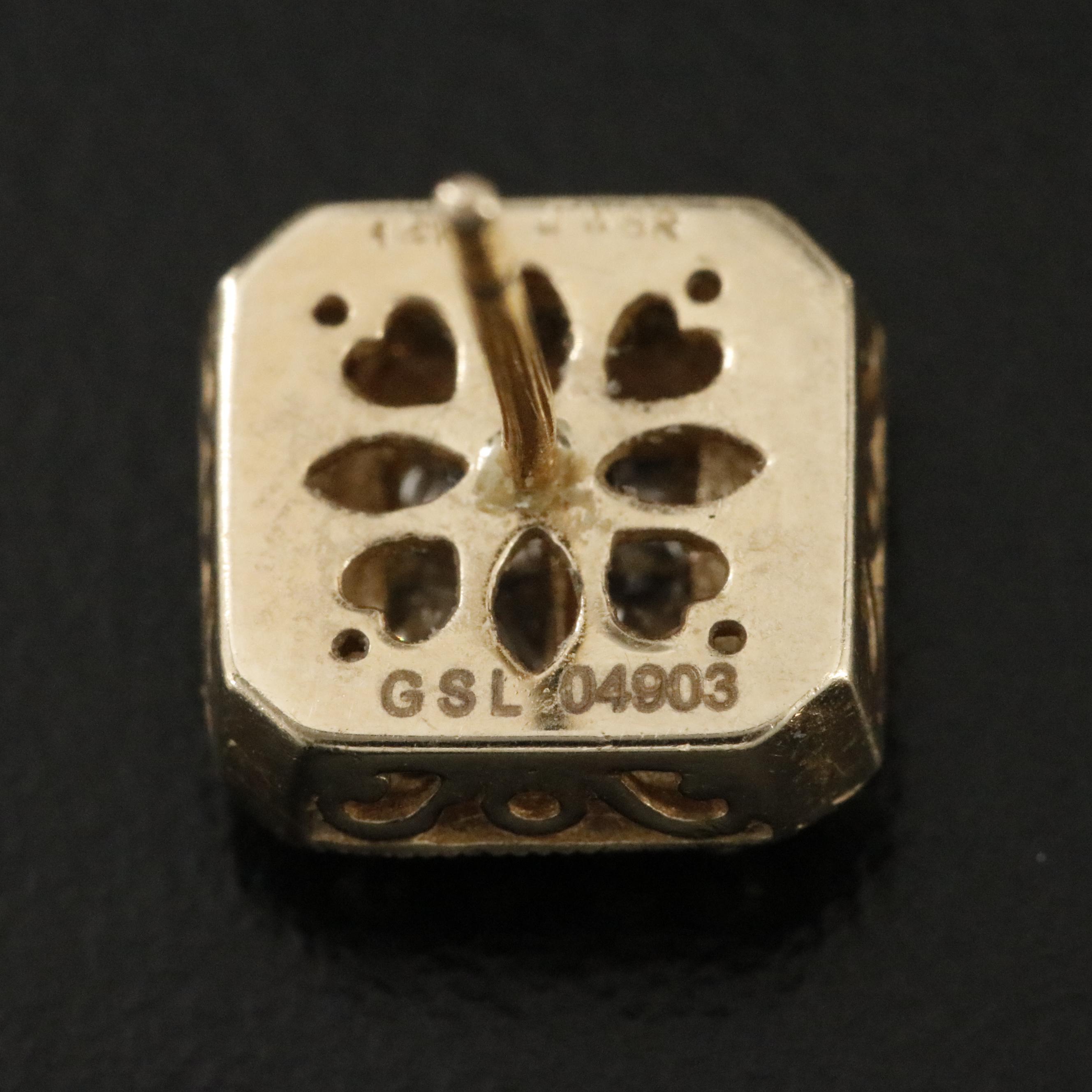 14K 0.87 CTW Diamond Earrings