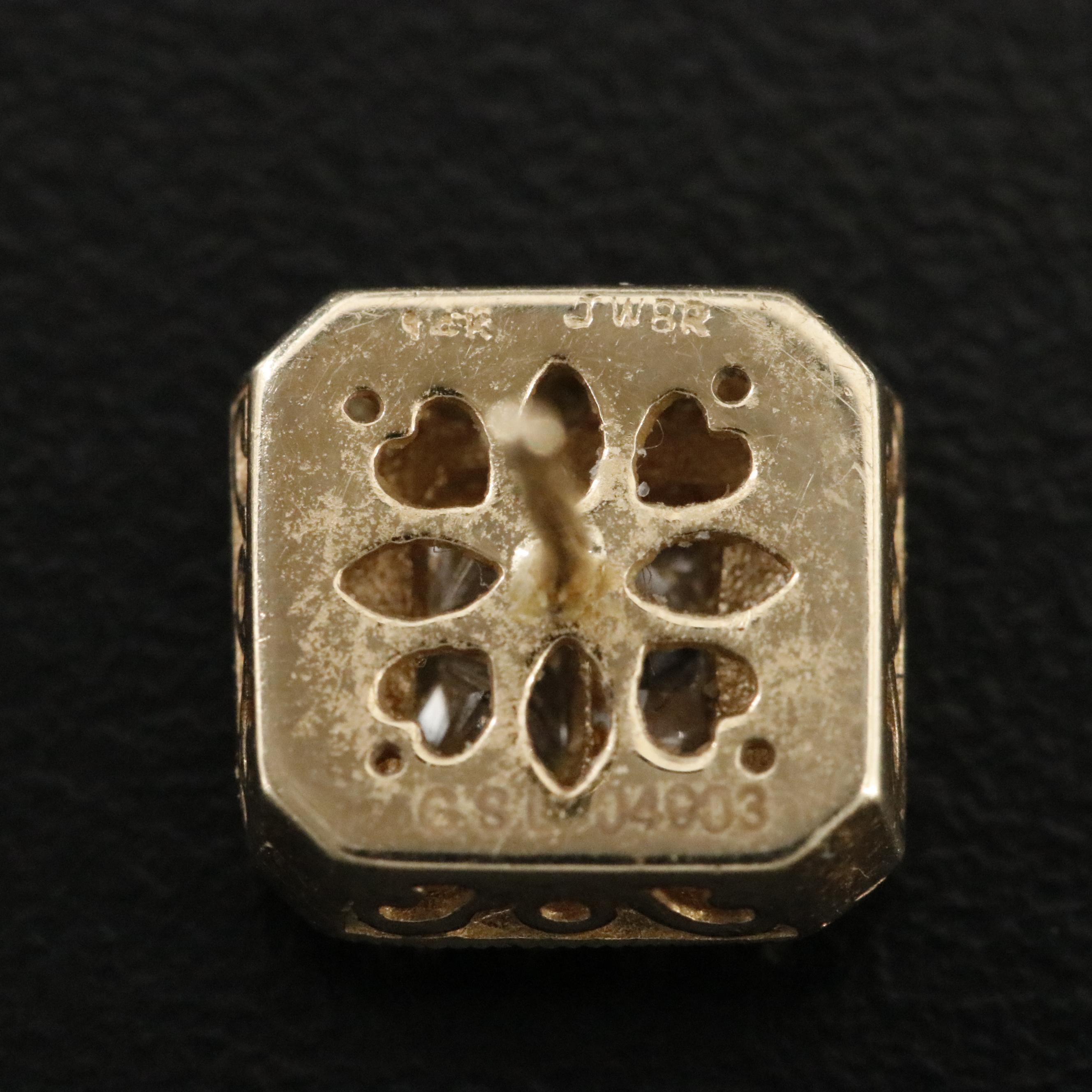 14K 0.87 CTW Diamond Earrings