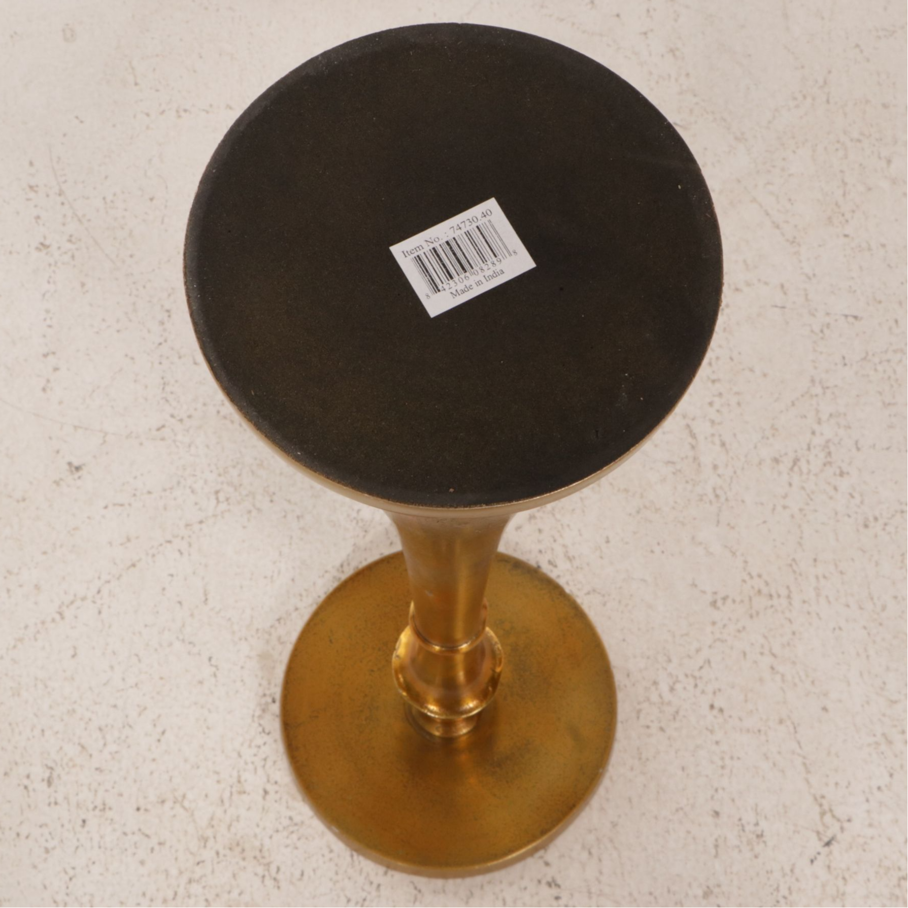 Gilt Pedestals & Candle Holders