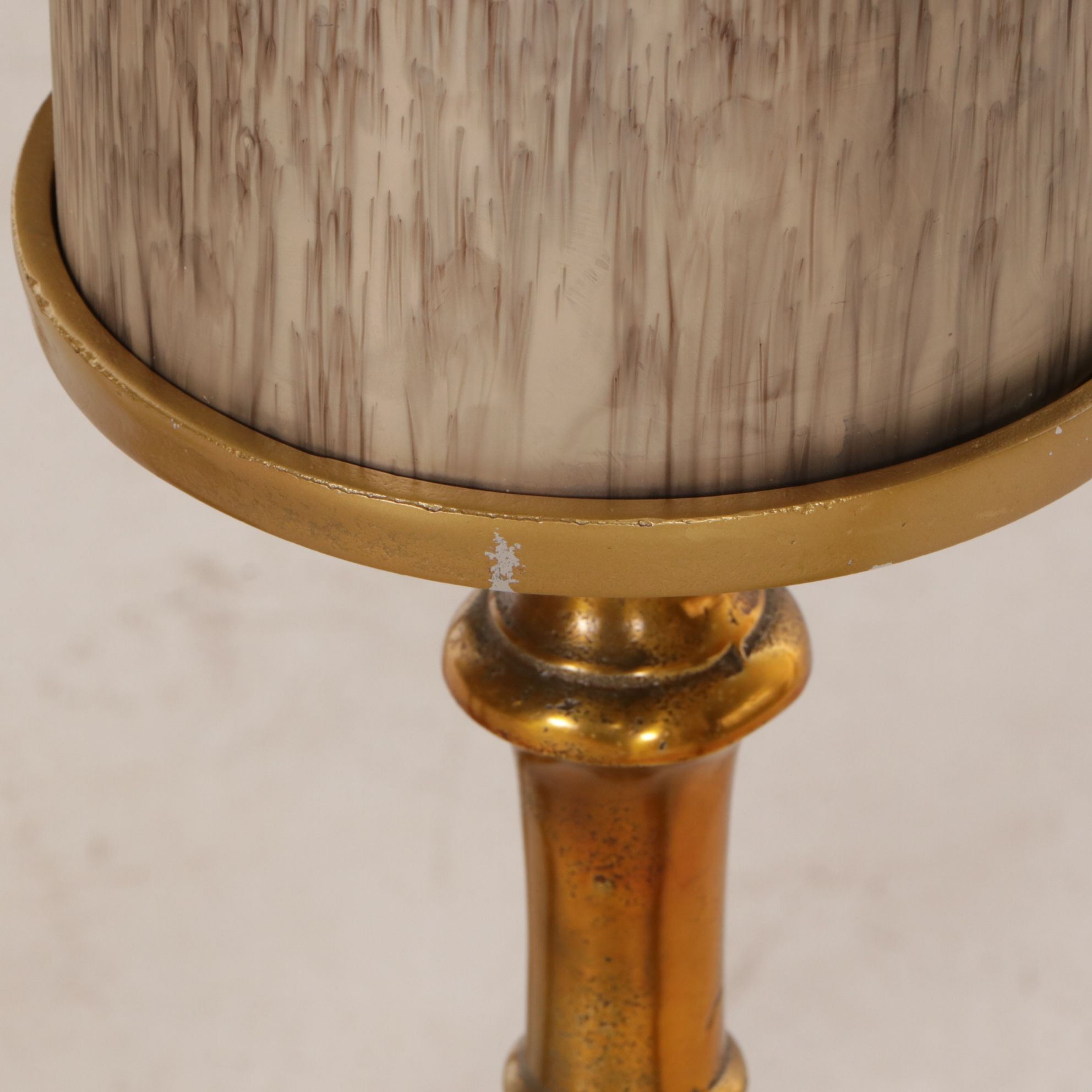 Gilt Pedestals & Candle Holders