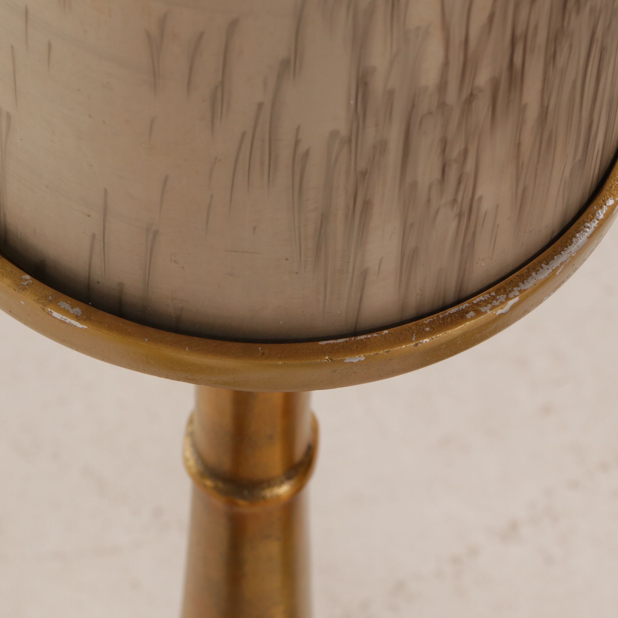 Gilt Pedestals & Candle Holders