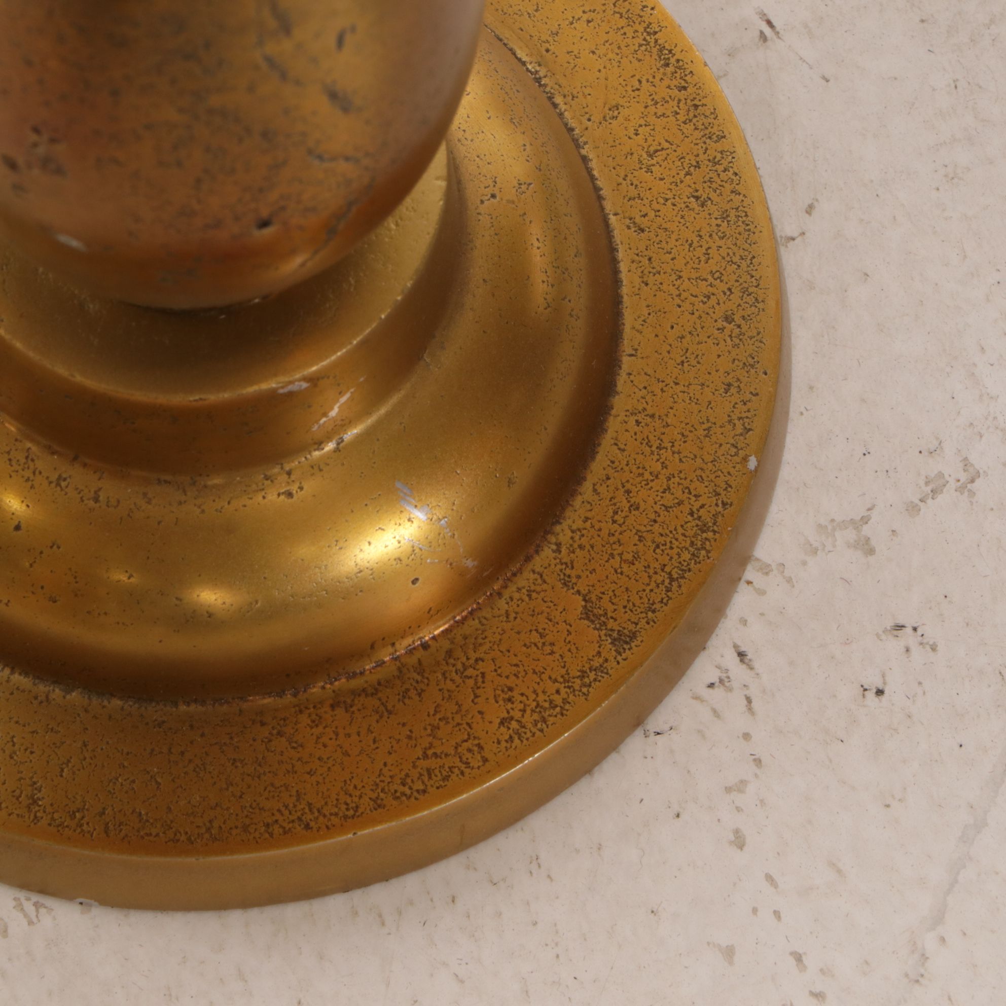 Gilt Pedestals & Candle Holders