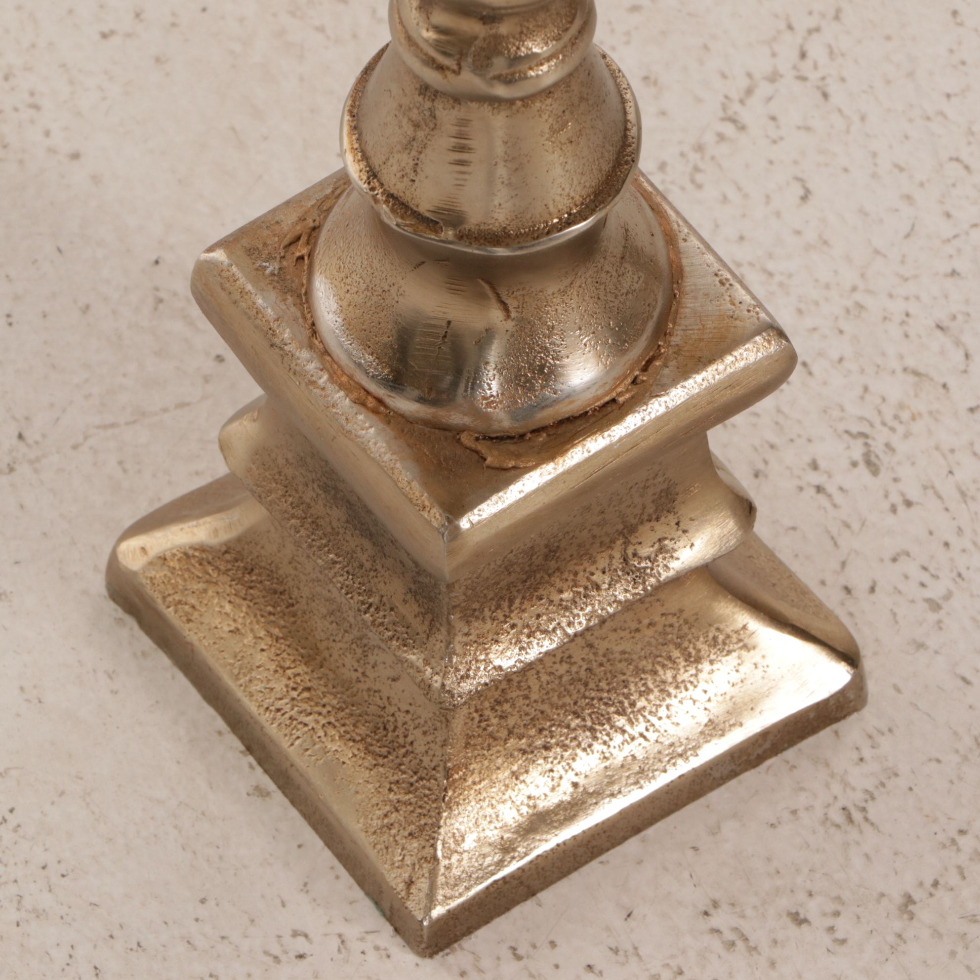 Gilt Pedestals & Candle Holders