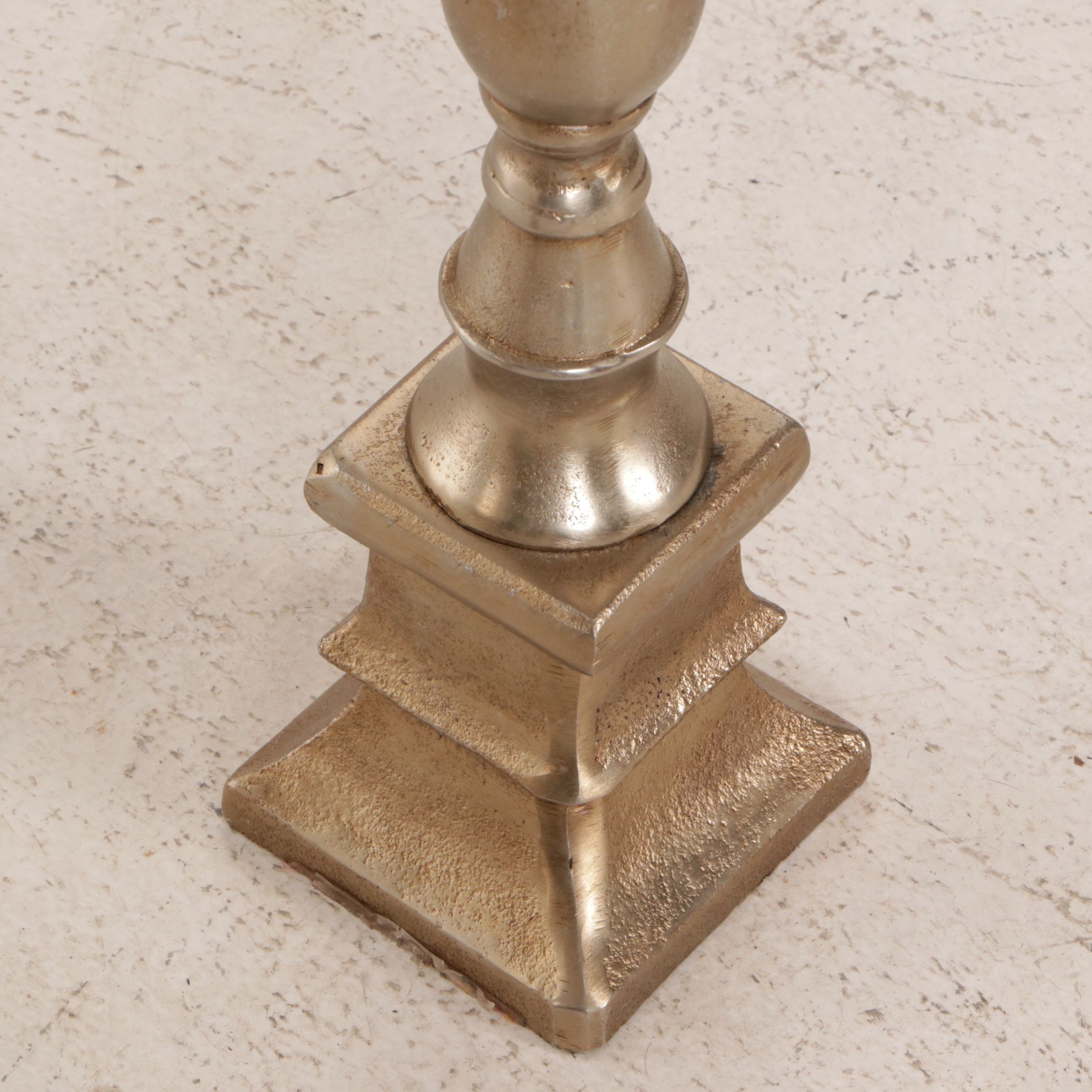 Gilt Pedestals & Candle Holders