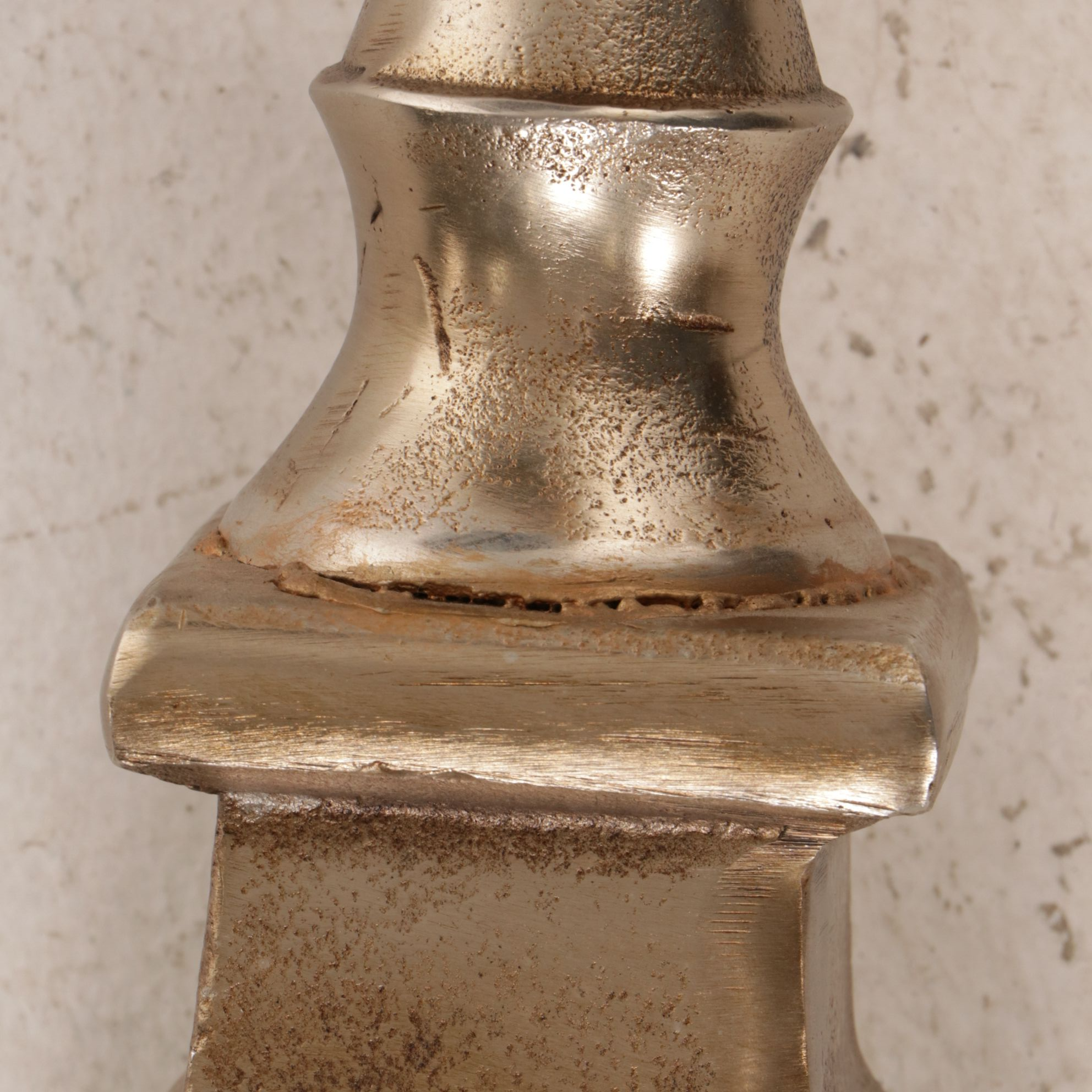 Gilt Pedestals & Candle Holders