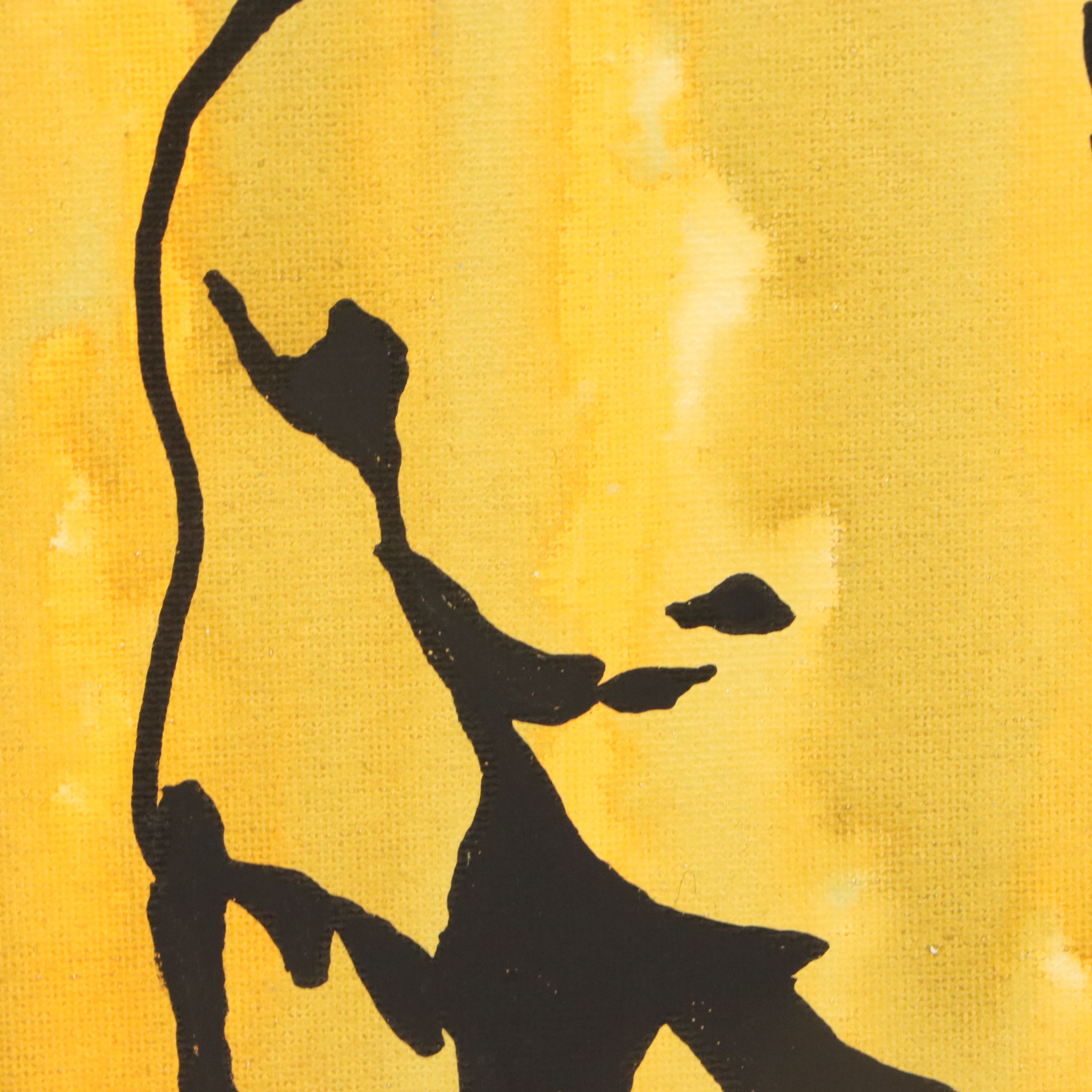 deSanto Acrylic Painting of "Torque," 2025