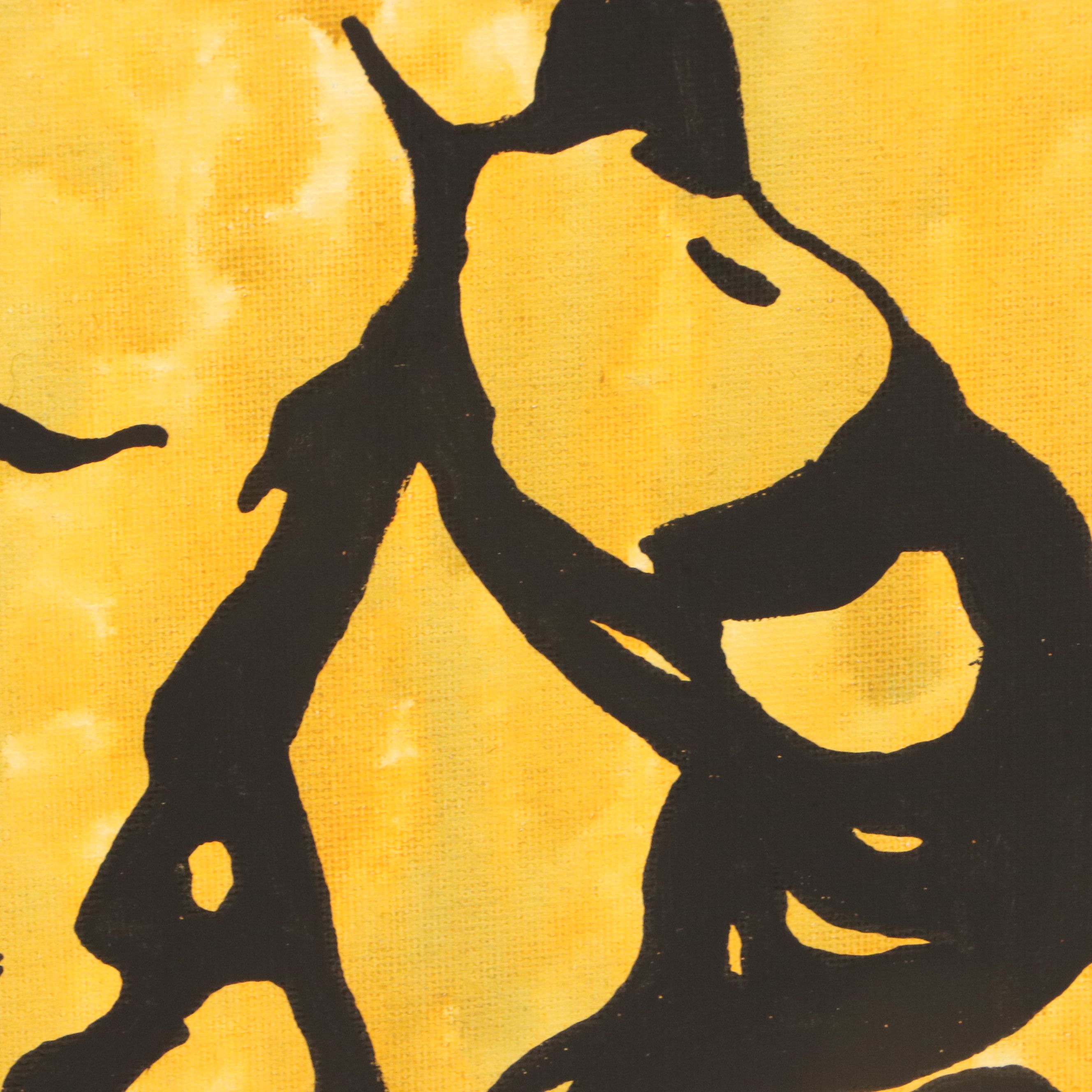 deSanto Acrylic Painting of "Torque," 2025