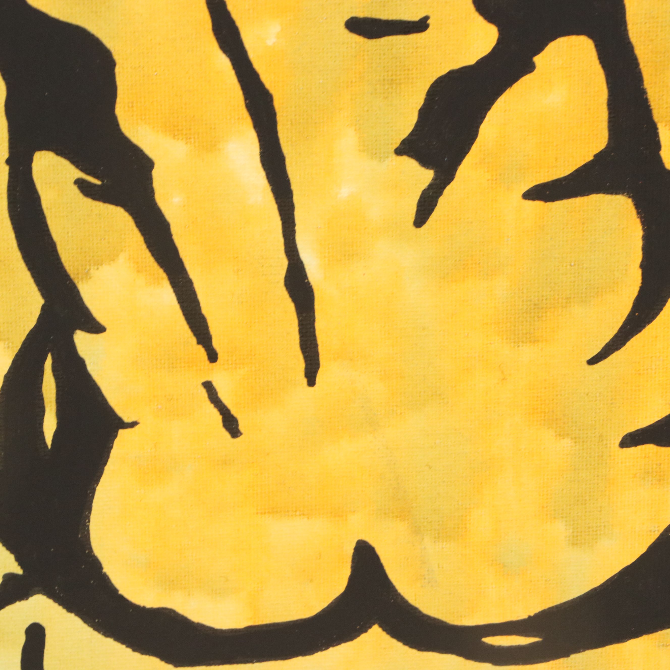 deSanto Acrylic Painting of "Torque," 2025