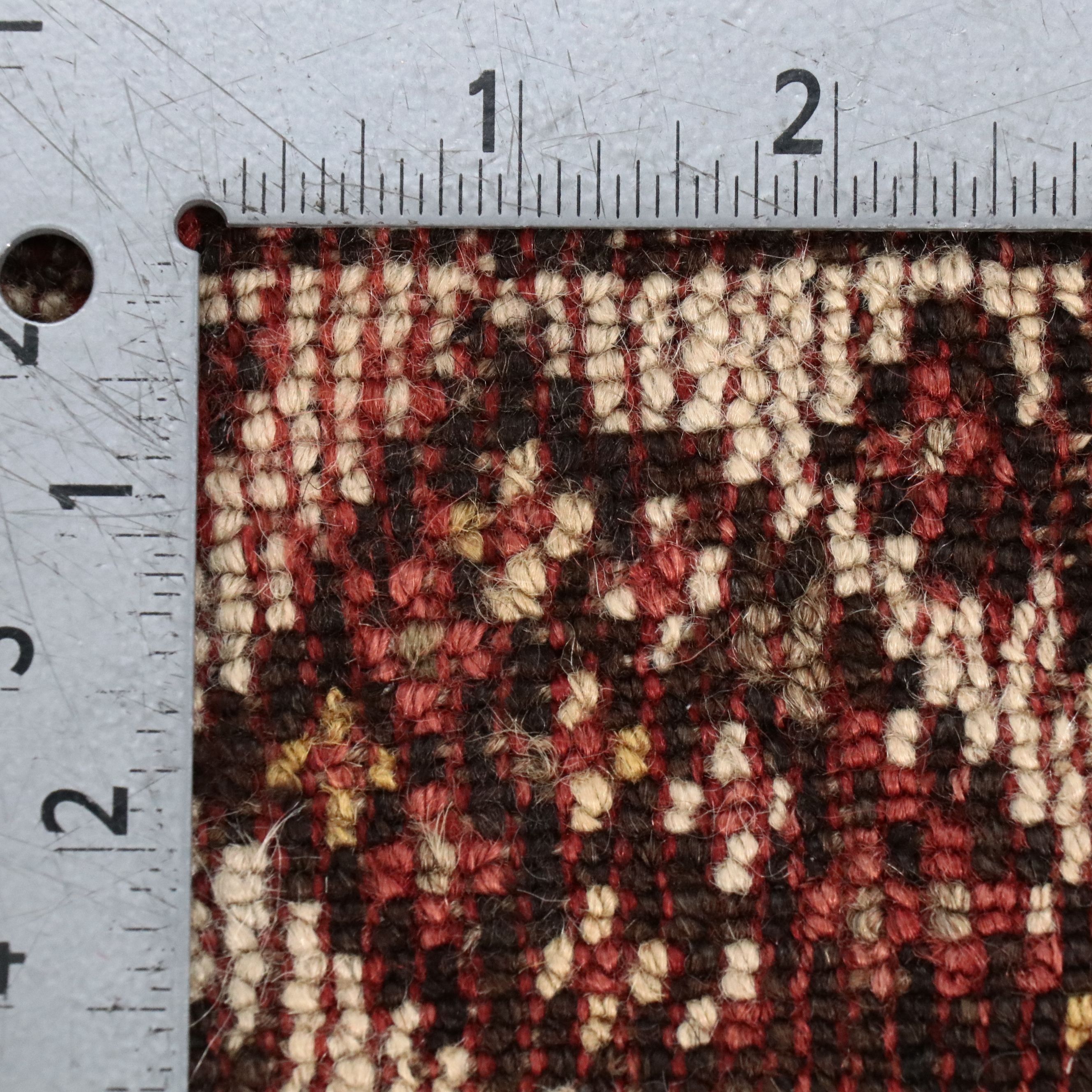 3'9 x 12'9 Hand-Knotted Persian Kurdish Long Rug