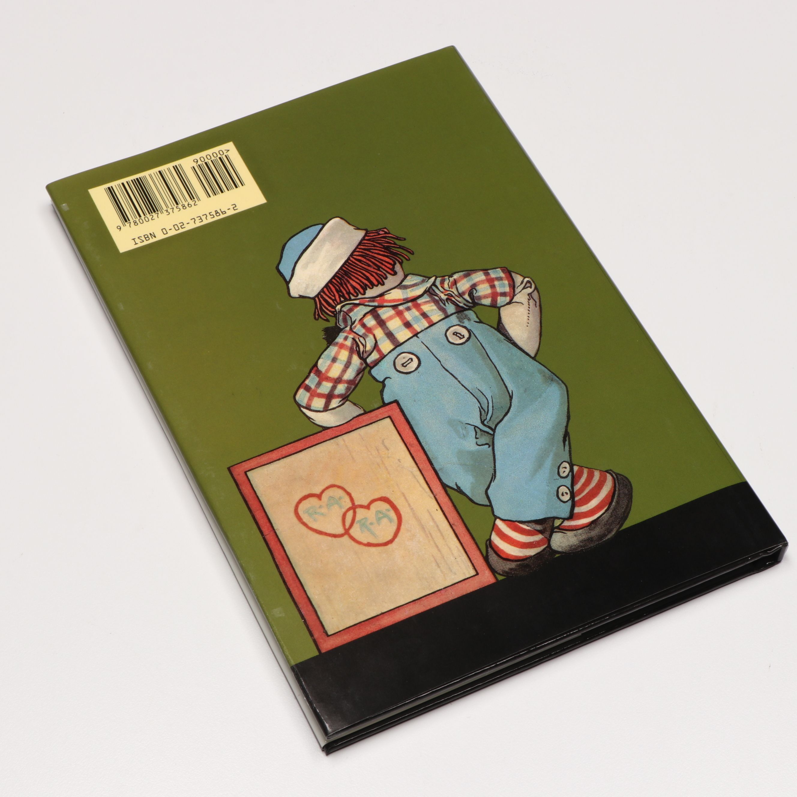 Reproduction Volland Raggedy Ann and Andy Dolls with Johnny Gruelle Books