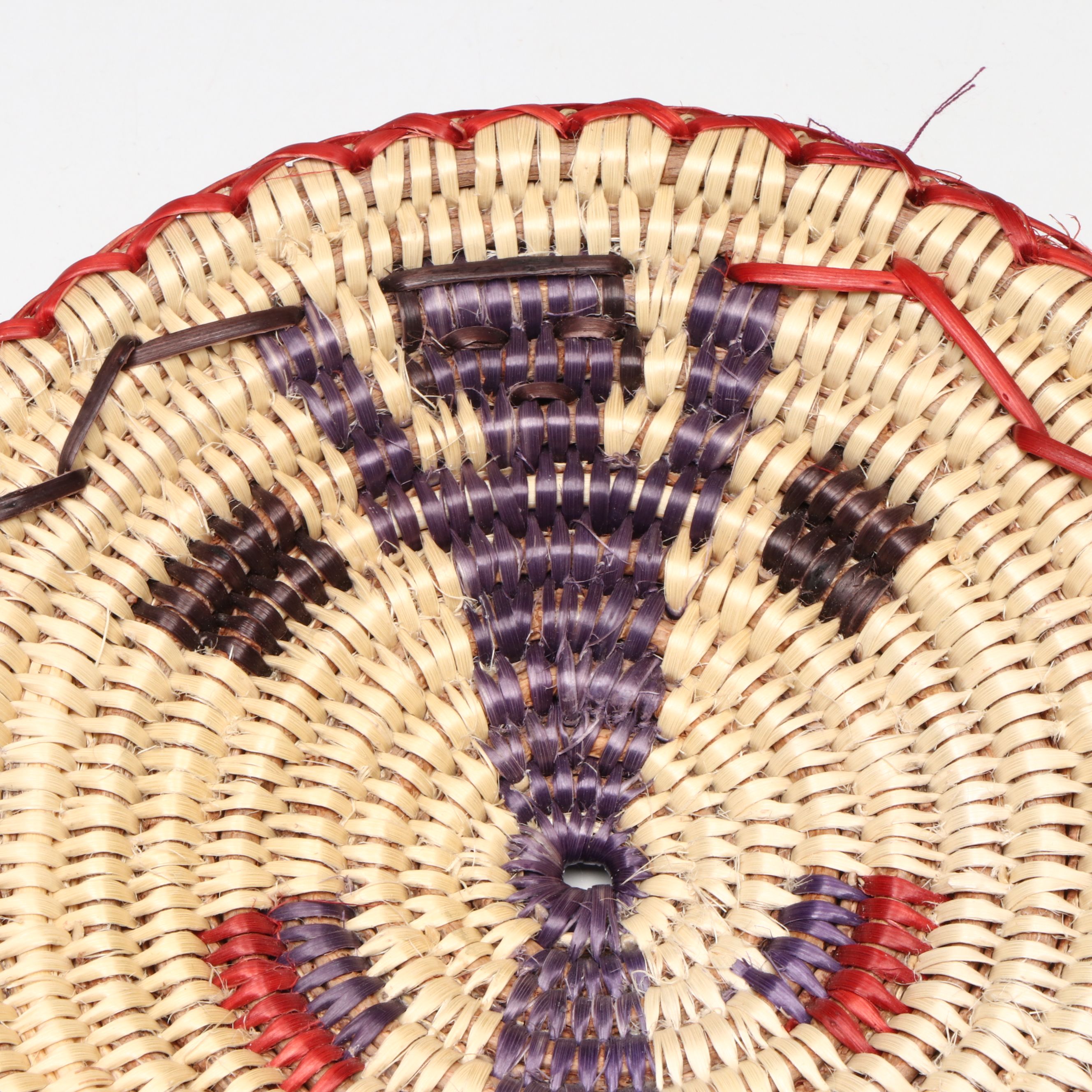 Diné (Navajo) Handwoven Figural Sumac Baskets