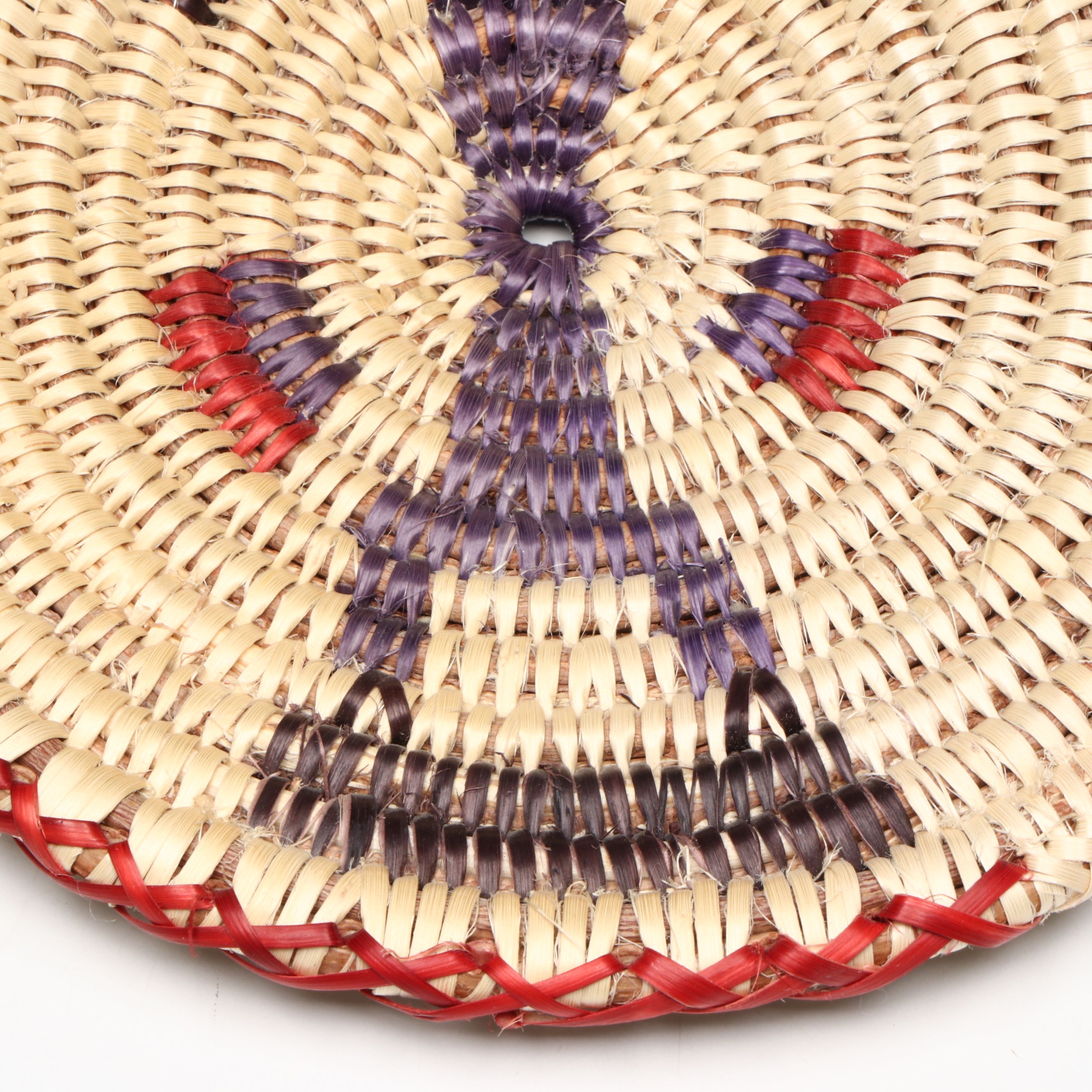 Diné (Navajo) Handwoven Figural Sumac Baskets