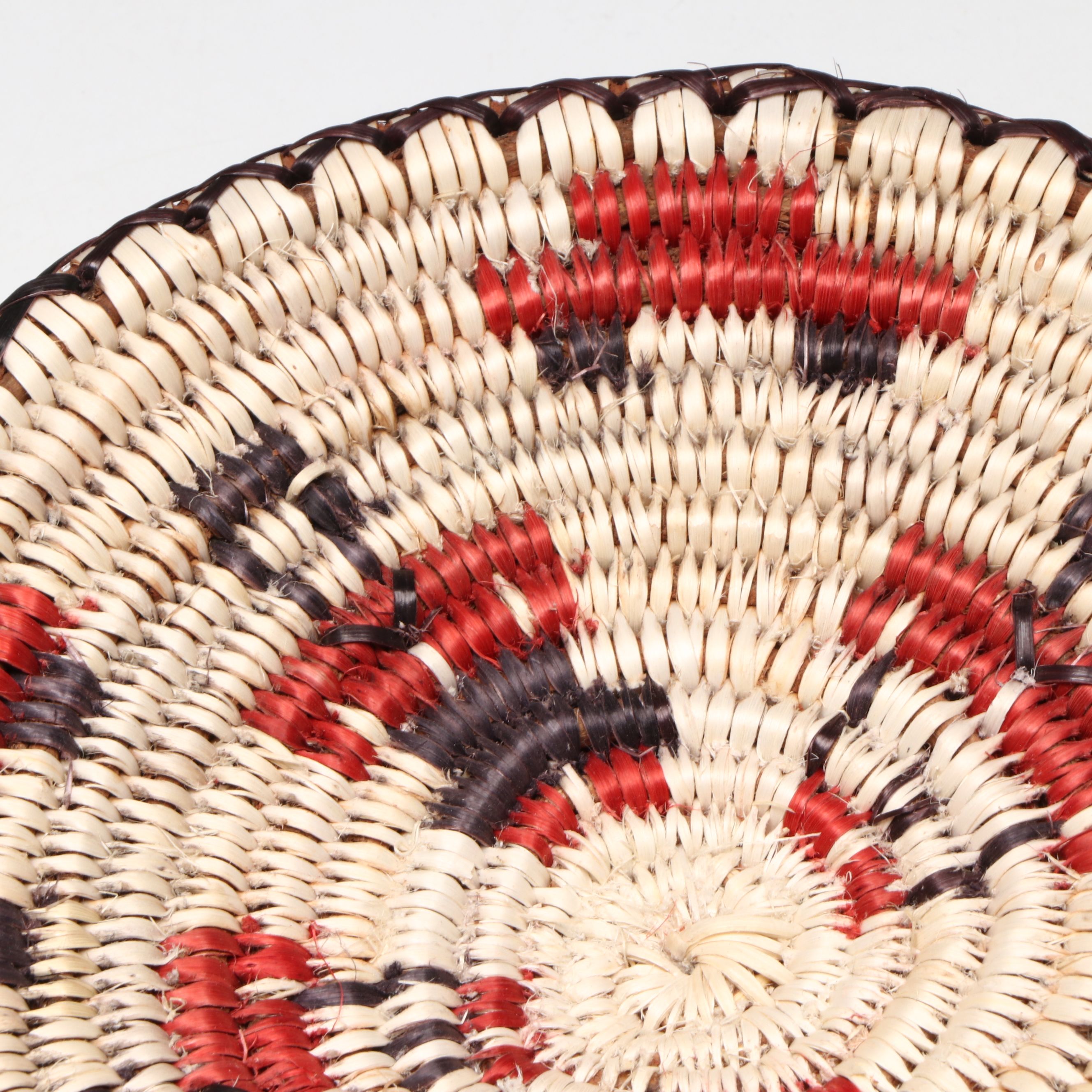 Diné (Navajo) Handwoven Figural Sumac Baskets