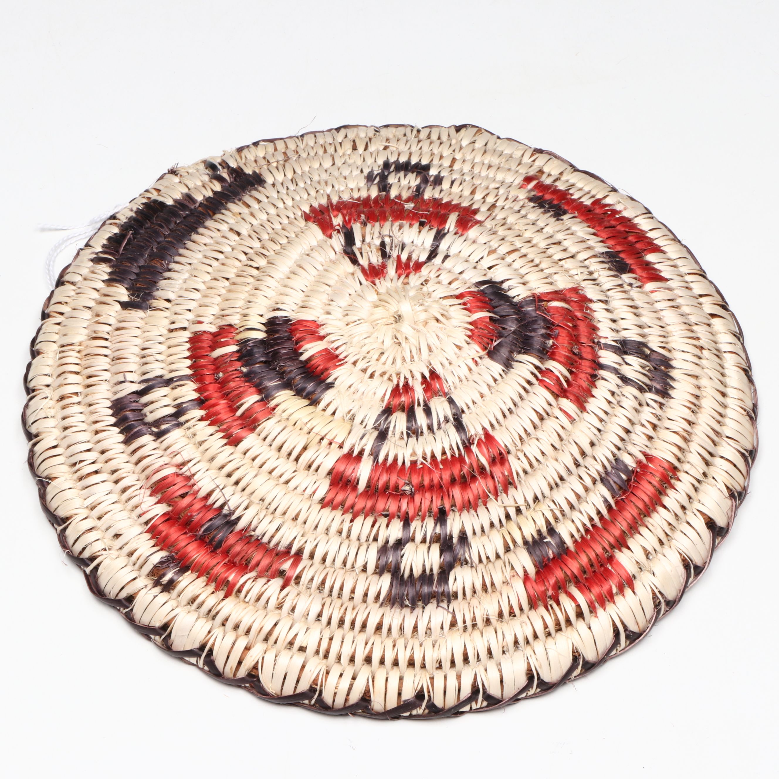 Diné (Navajo) Handwoven Figural Sumac Baskets