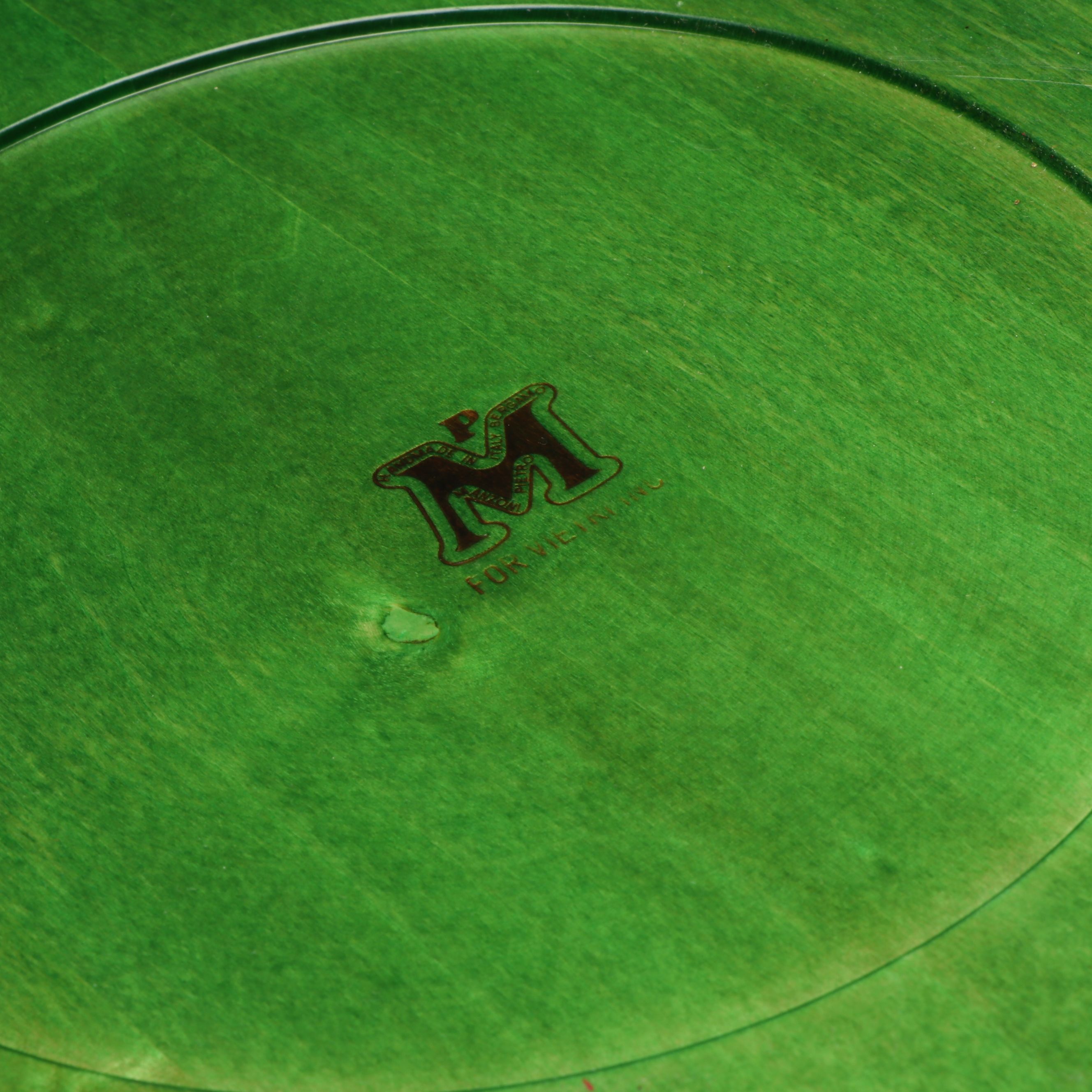 Manzoni Pietro for Vietri Handcrafted Stacked Wooden Ice Bucket