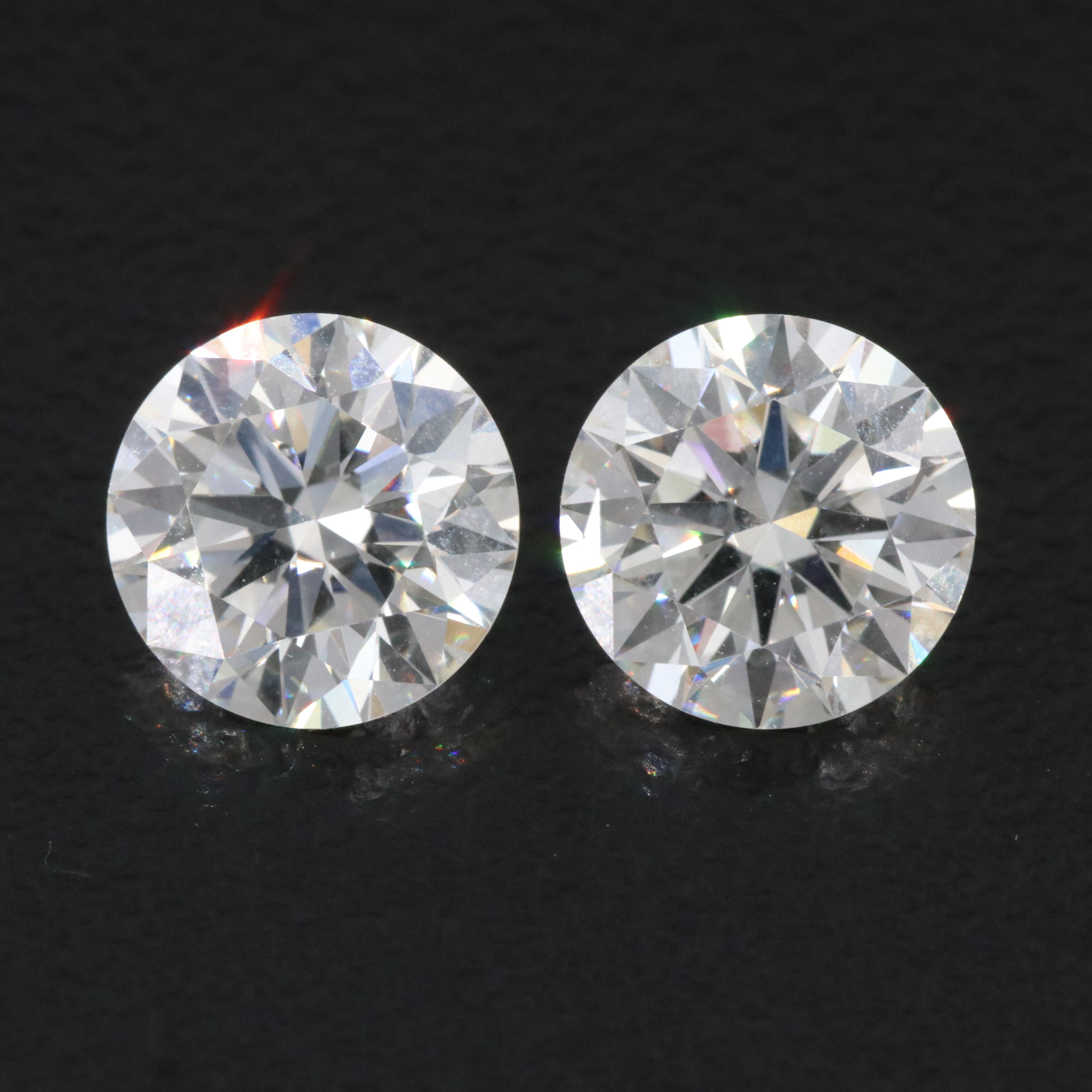 Loose 3.13 CTW Lab Grown Diamond Pair