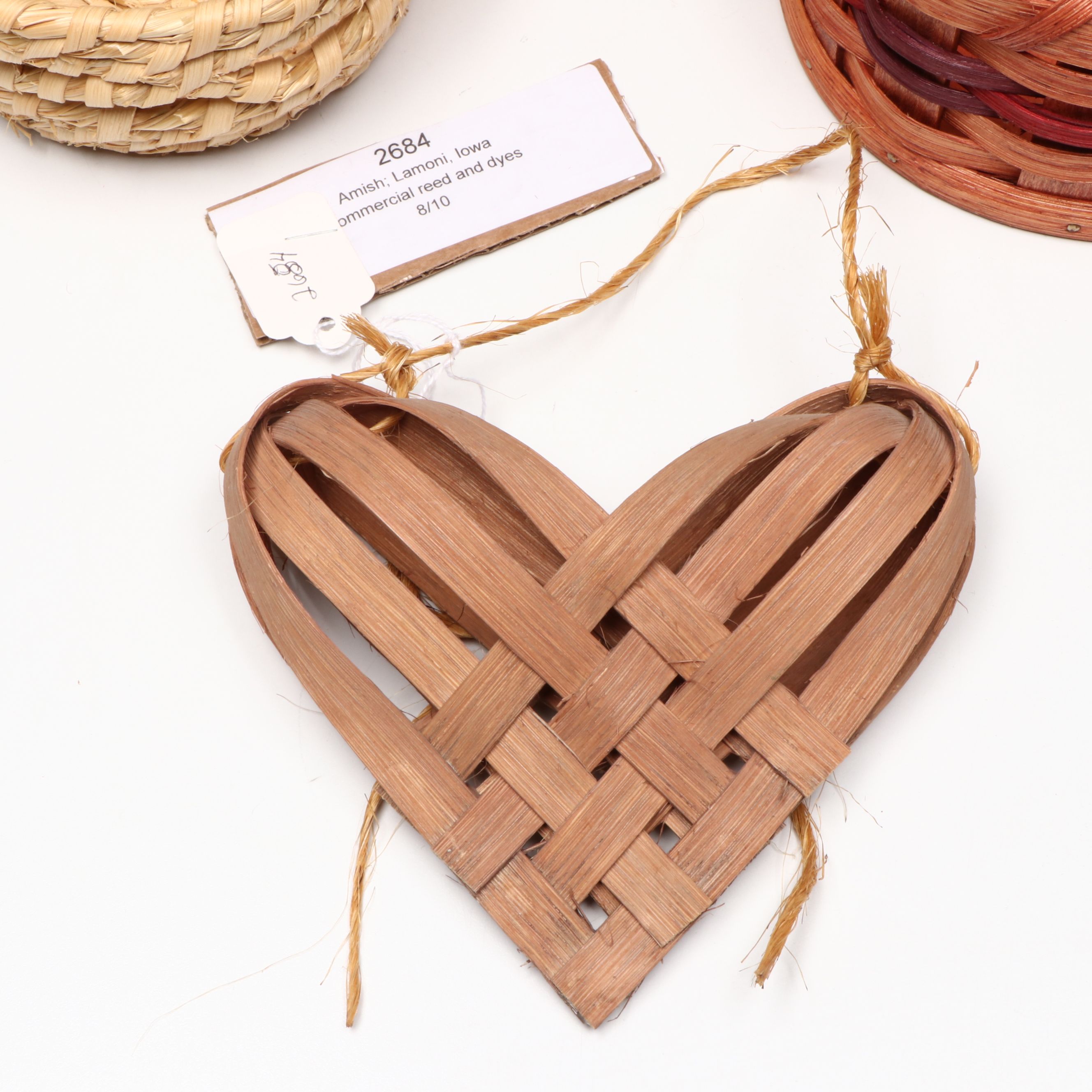 Nancy Coleman and Other Pennsylvania Dutch Rye Baskets with Amish Basketry