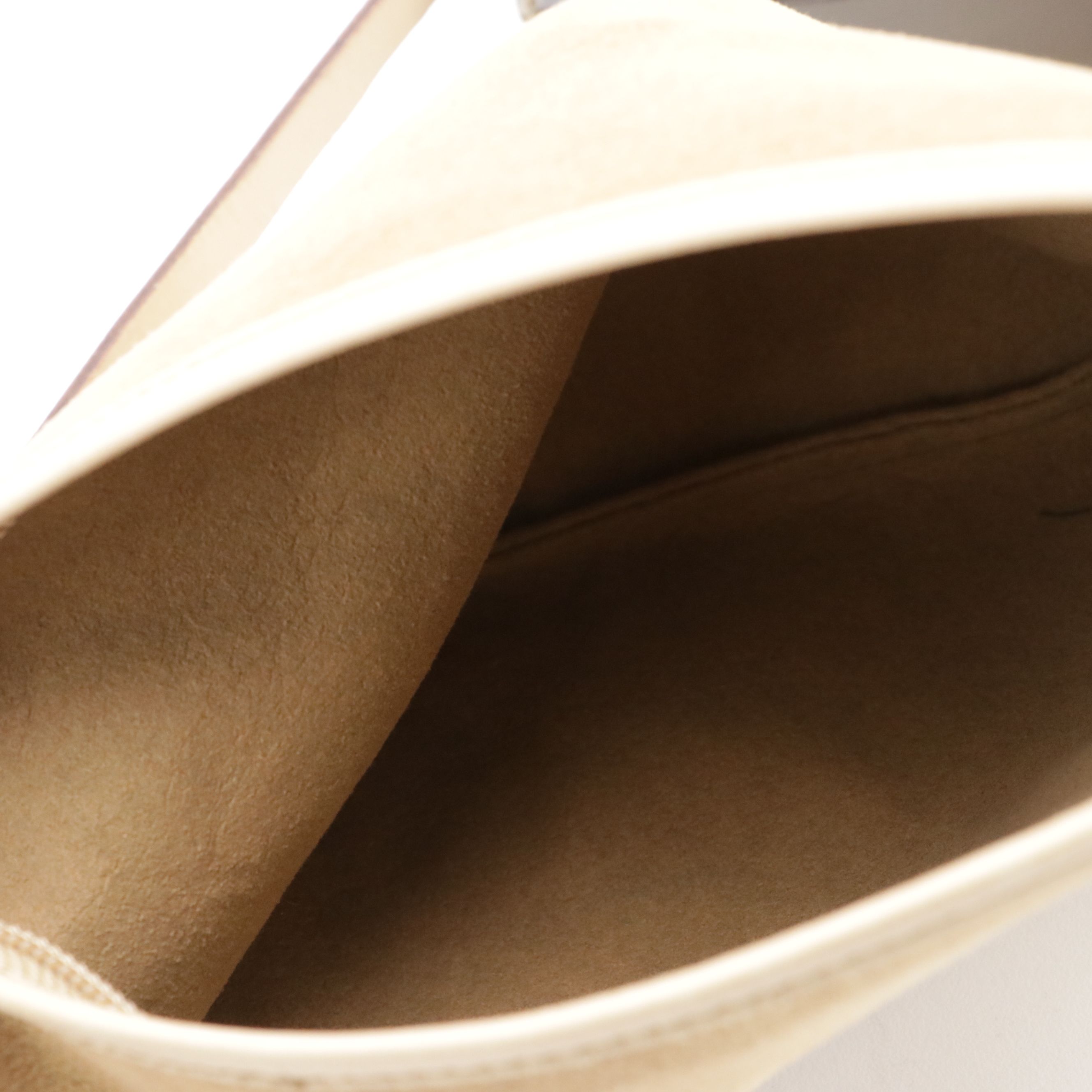 Salvatore Ferragamo Gancini Logo PVC & Leather Tote with Calfskin Zip Pouch