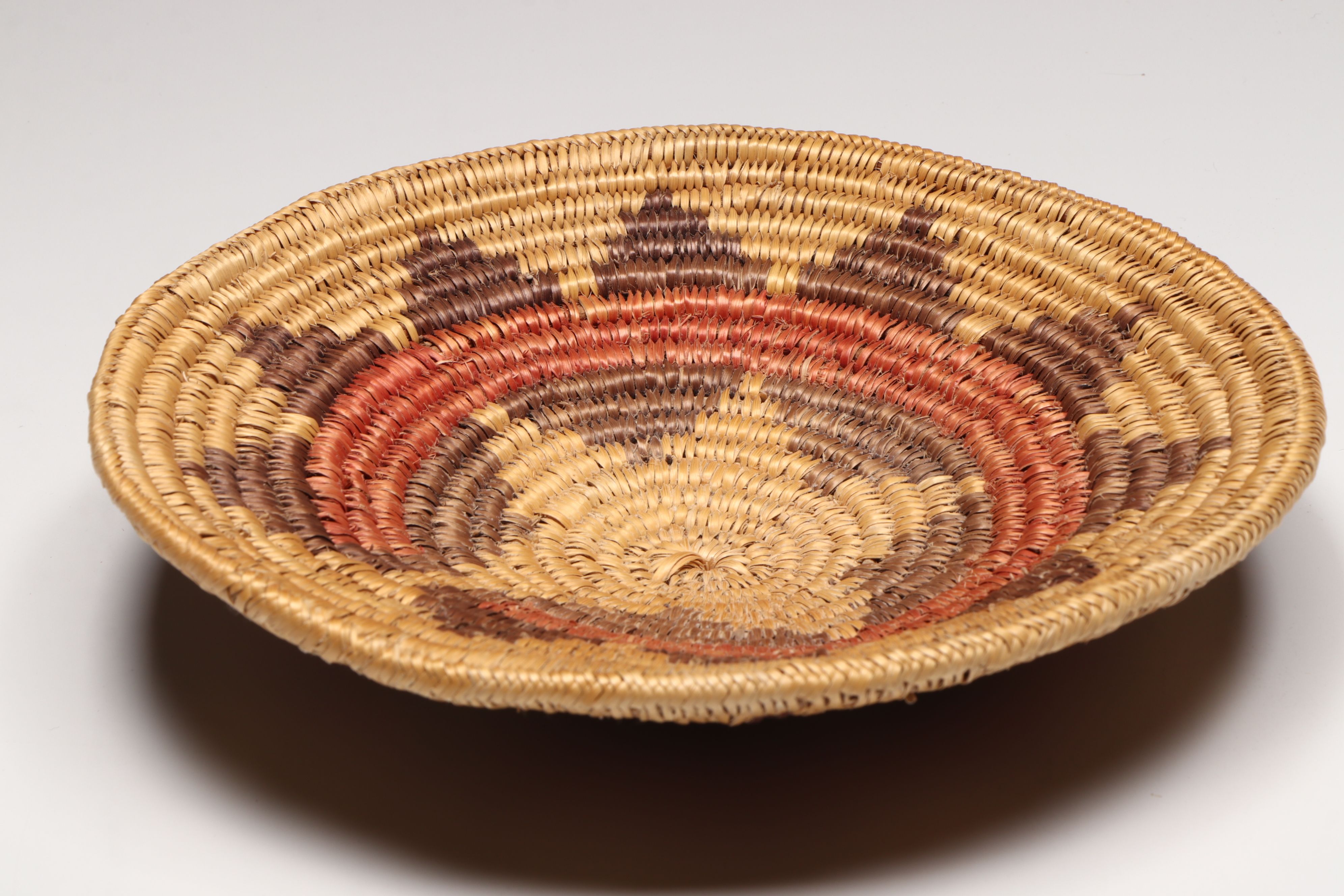 Diné (Navajo) Woven Sumac Wedding Basket