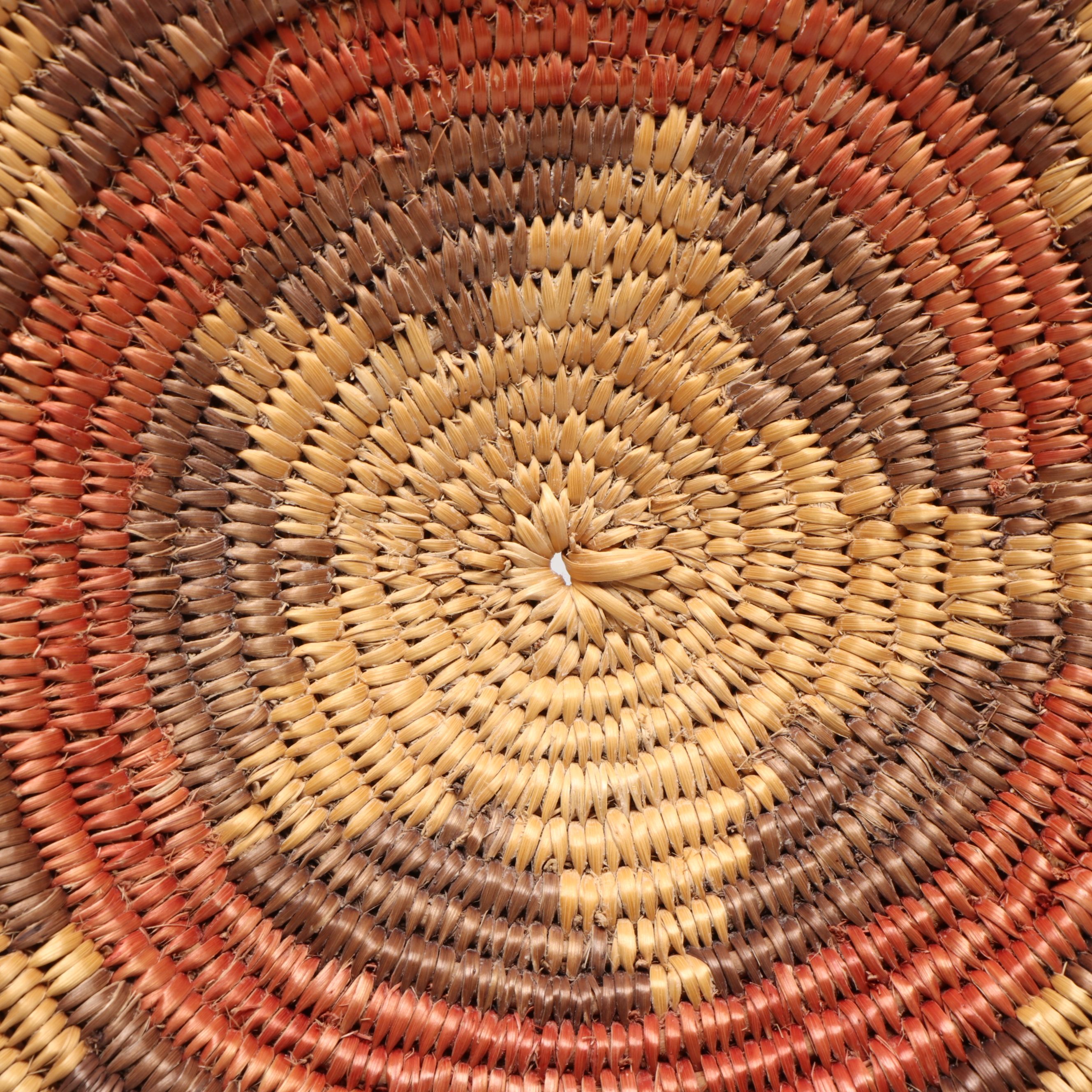 Diné (Navajo) Woven Sumac Wedding Basket