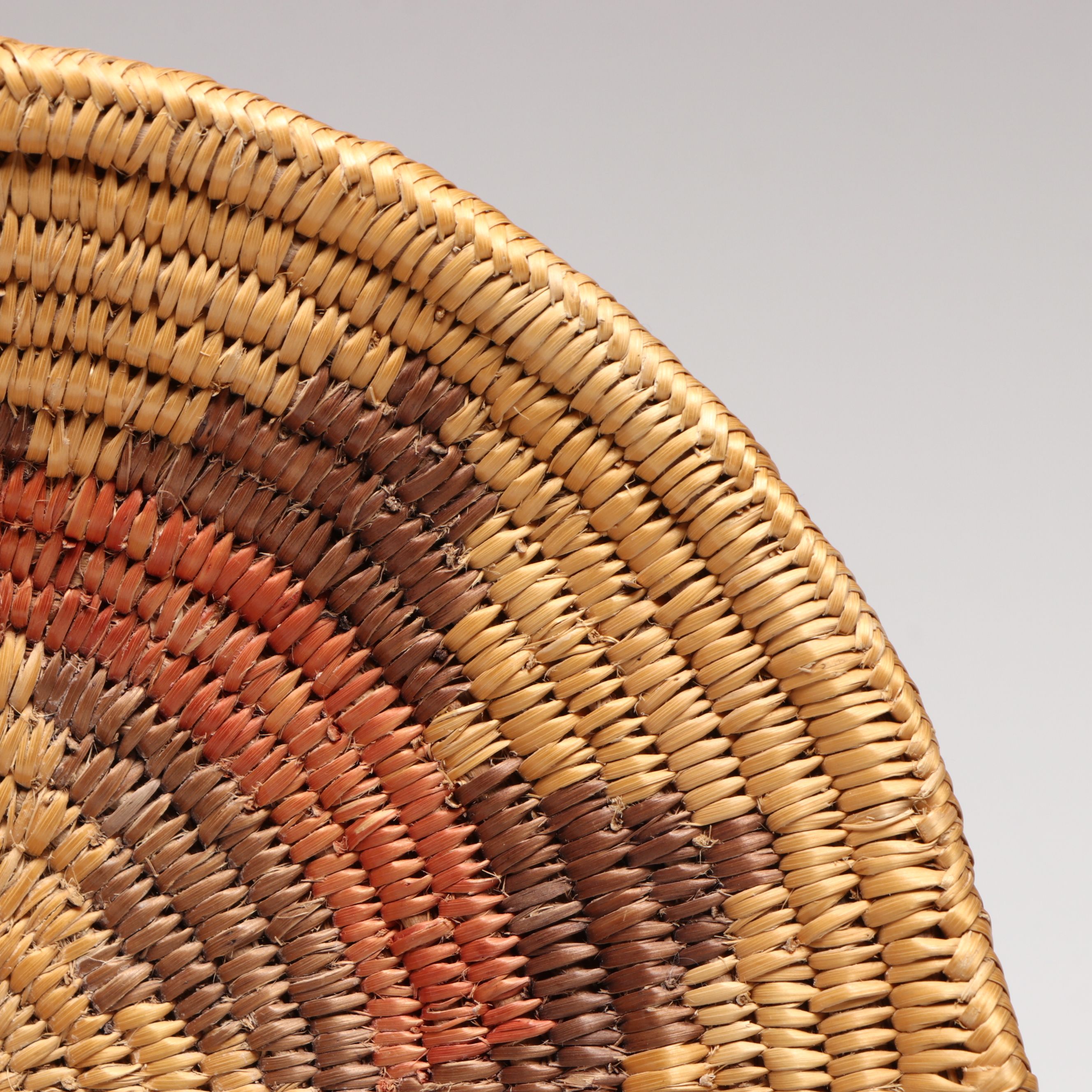 Diné (Navajo) Woven Sumac Wedding Basket