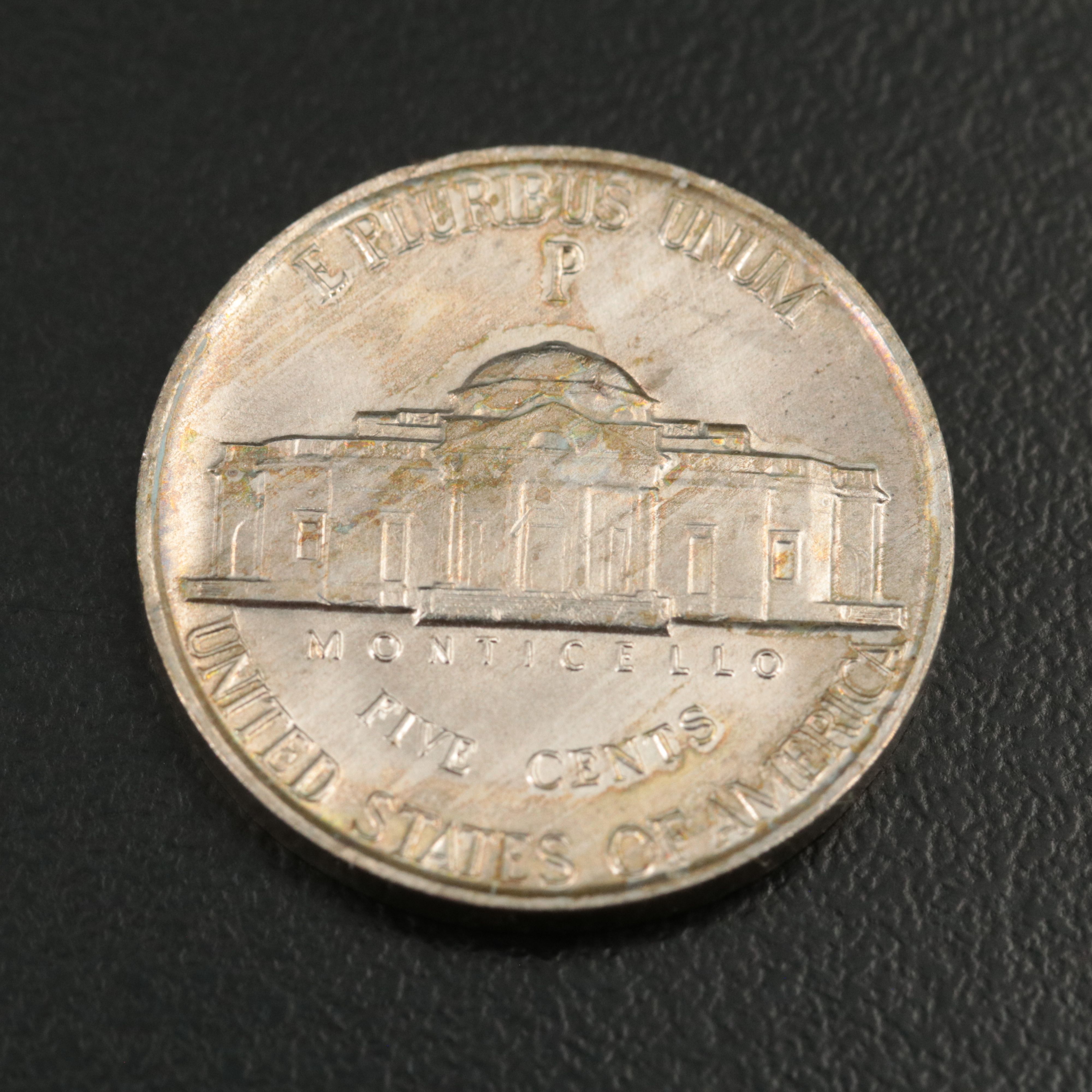 Thirty-Nine Uncirculated 1942-P Silver War Nickels