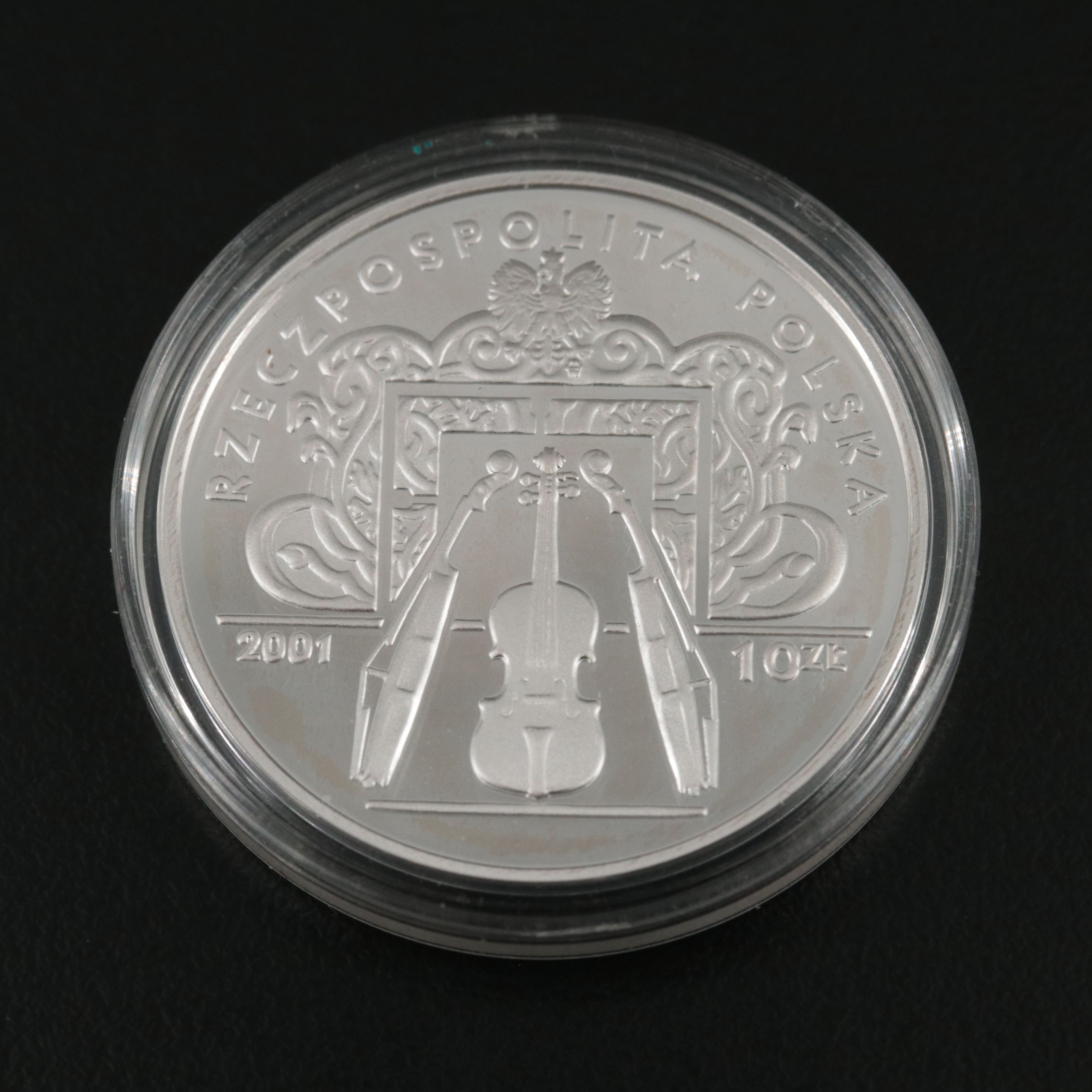 Five Different Poland Modern Commemorative Silver 10 Zt Coins